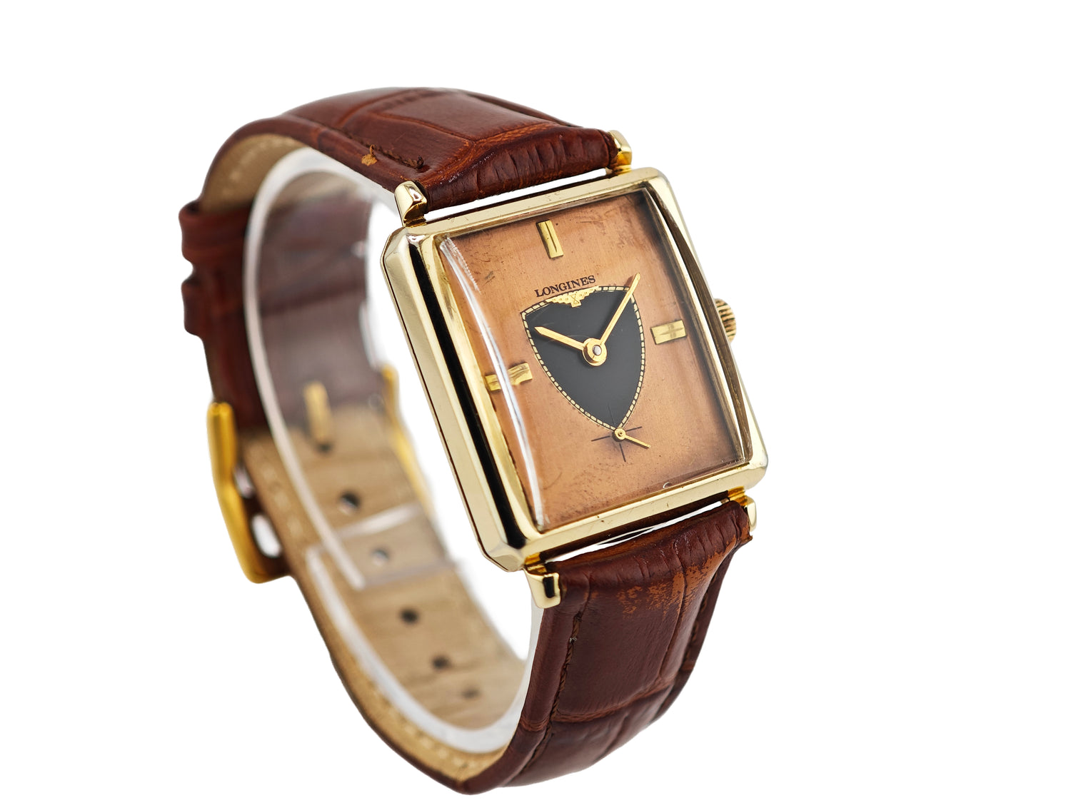 ロンジン アールデコ カッパーダイアル Cal. 370  / LONGINES Artdeco