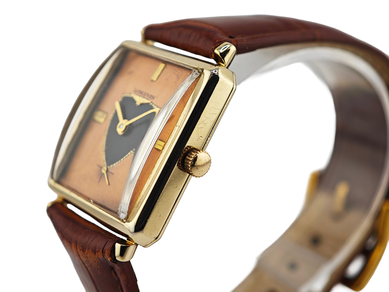 ロンジン アールデコ カッパーダイアル Cal. 370  / LONGINES Artdeco