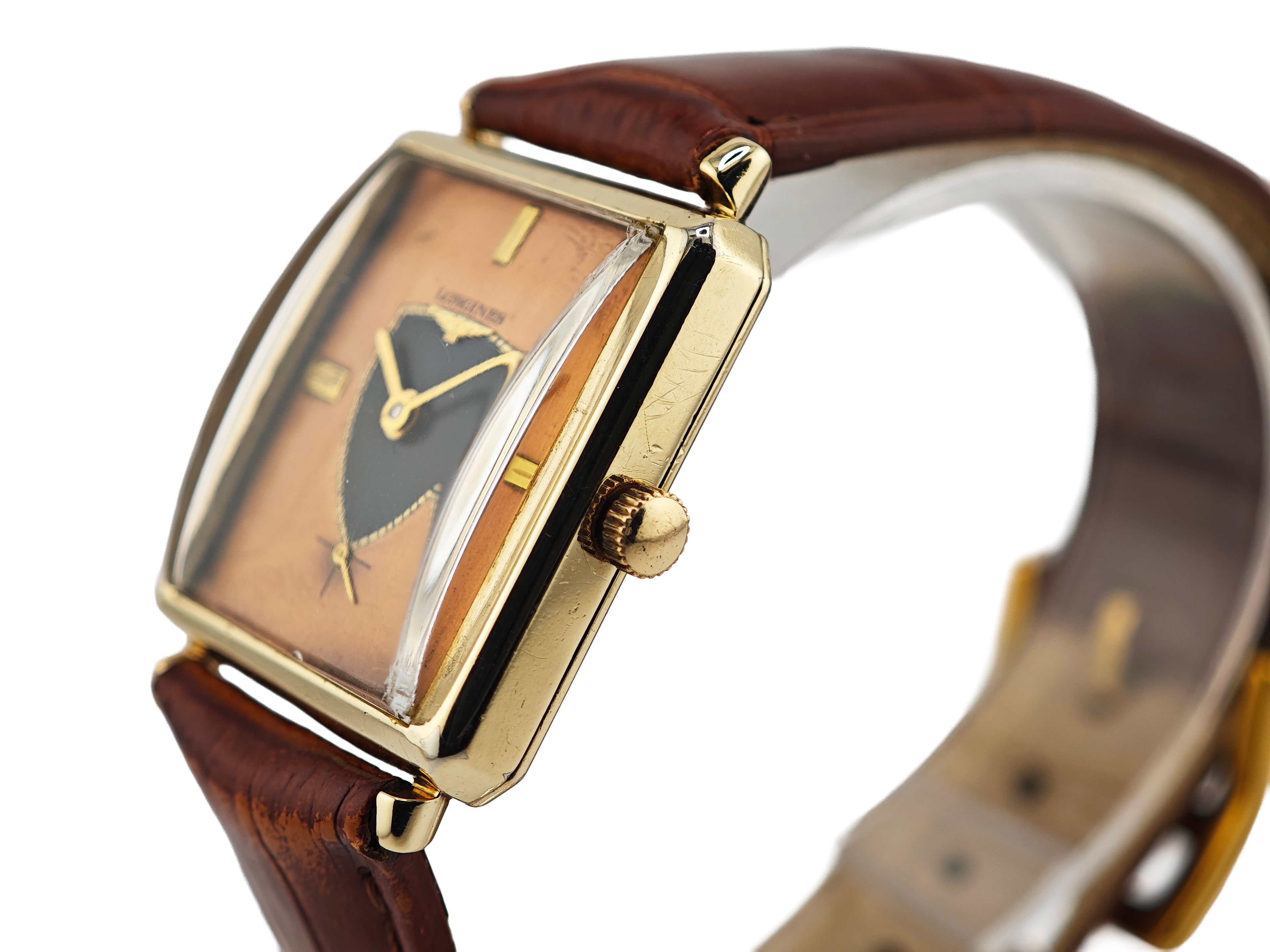 ロンジン アールデコ カッパーダイアル Cal. 370  / LONGINES Artdeco