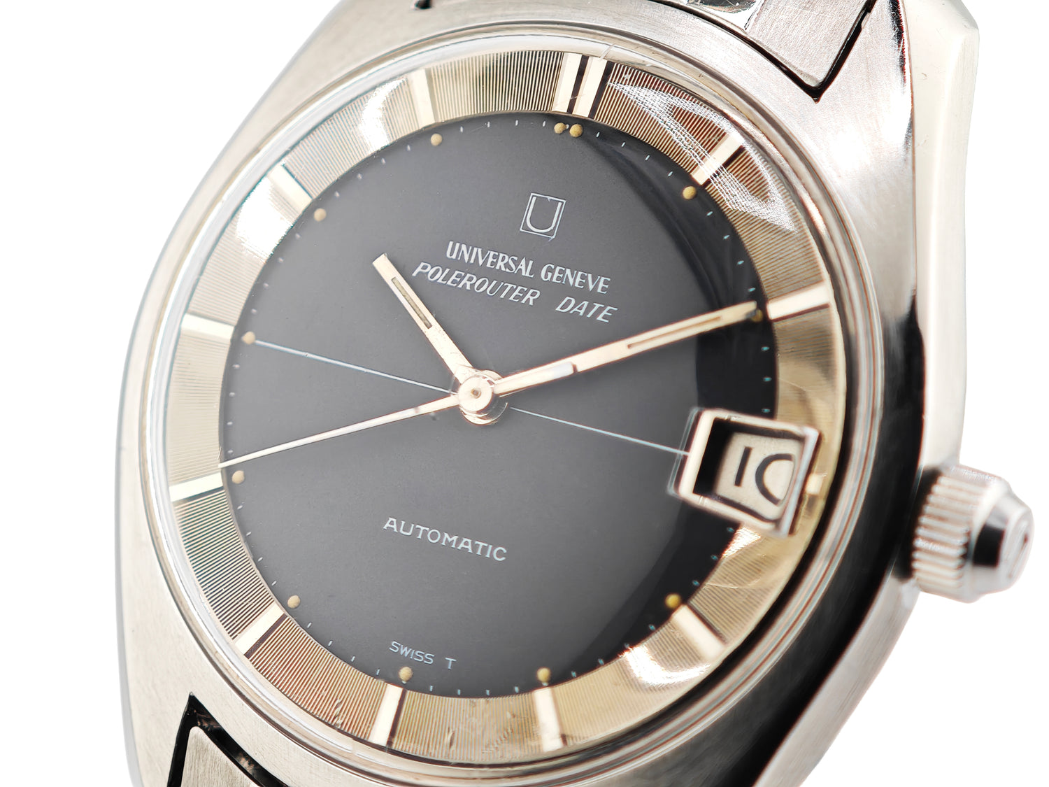 ユニバーサルジュネーブ ポールルーター・デイト Ref.869113/02 / Universal Genève Polerouter Date