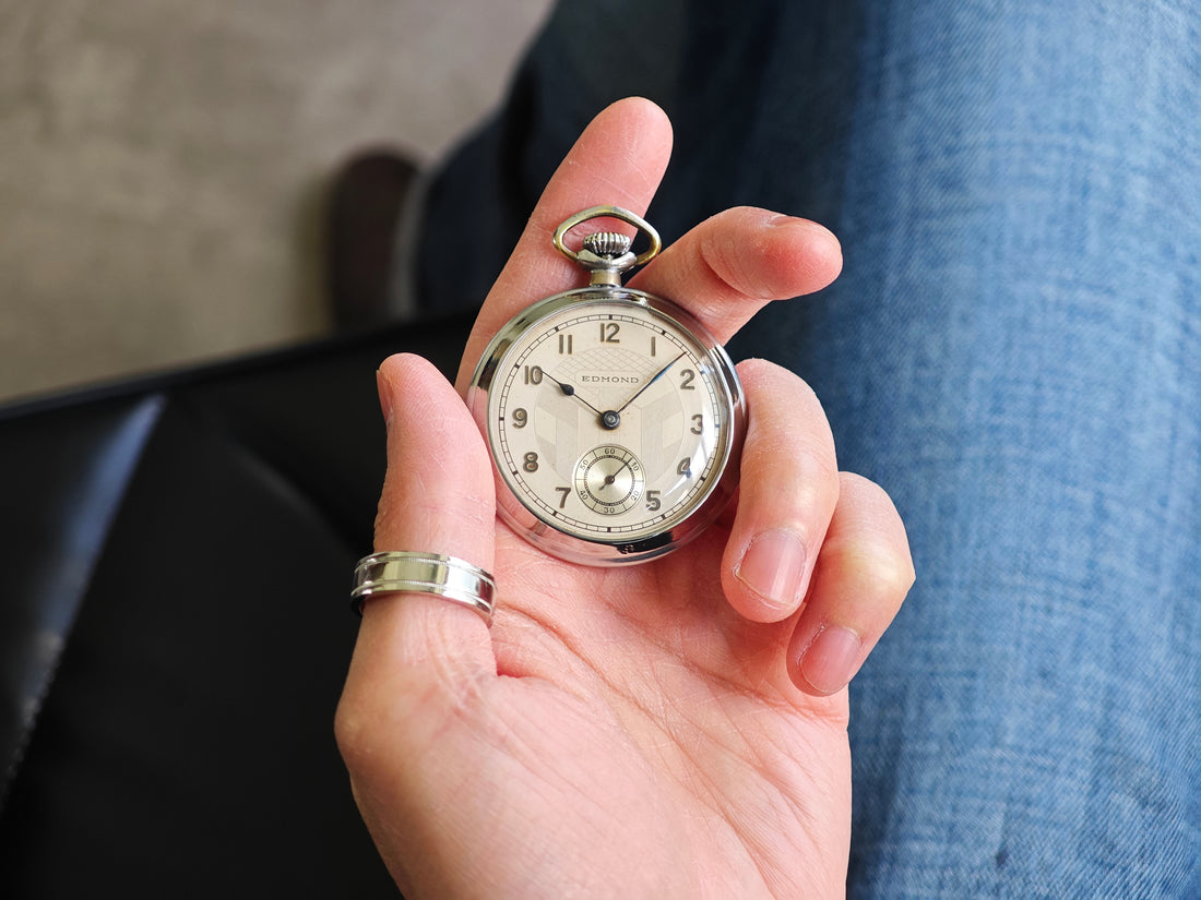 エドモンド  アールデコギョーシェ 懐中時計  cal.478 / EDMOND pocketwatch 30&