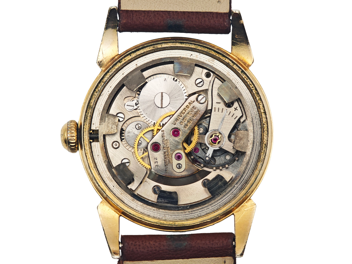 ユニバーサル・ジュネーブ 3針 Ref.406508 Cal. 332 / Universal Genève 50&