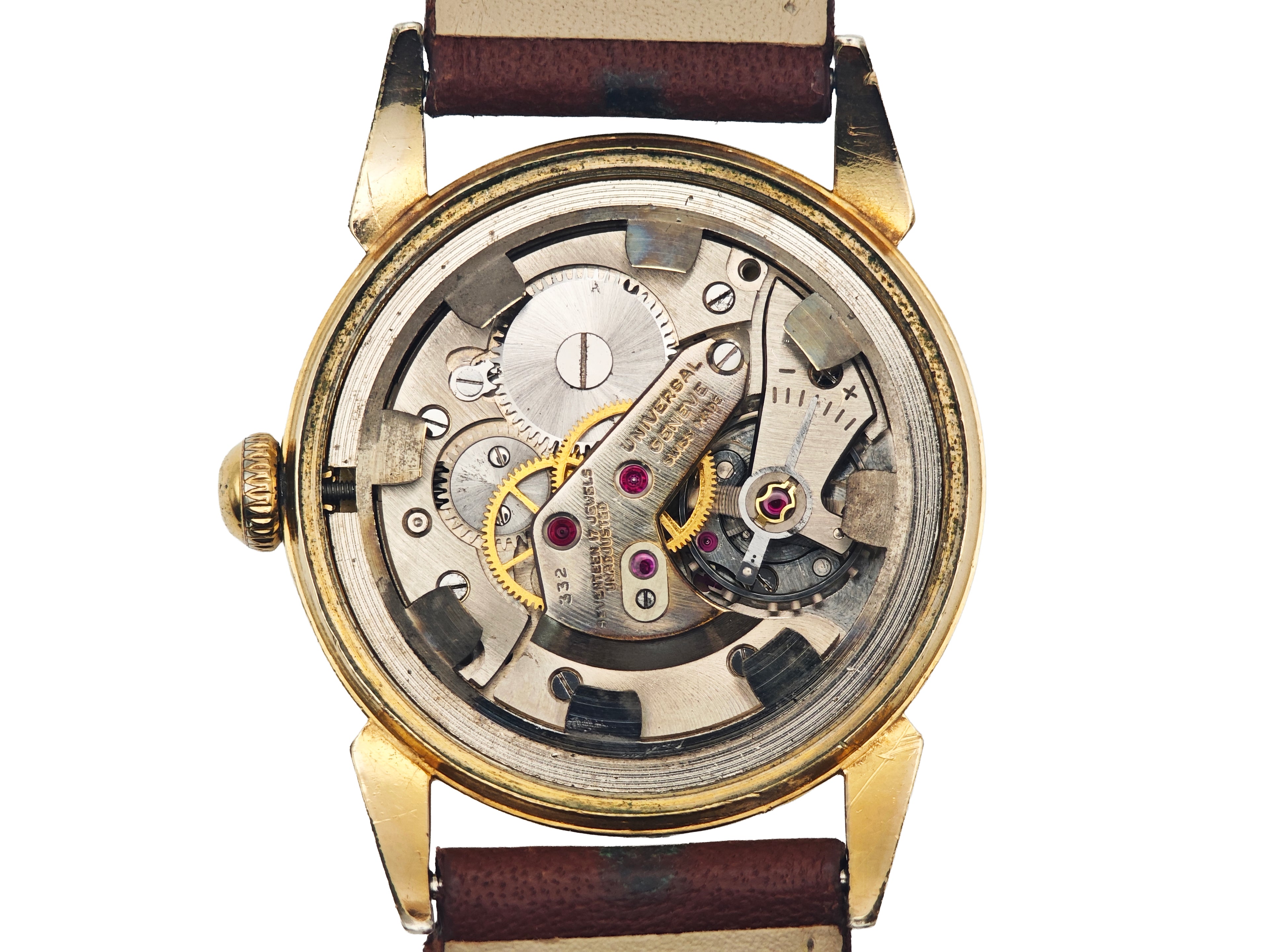 ユニバーサル・ジュネーブ 3針 Ref.406508 Cal. 332 / Universal Genève 50&