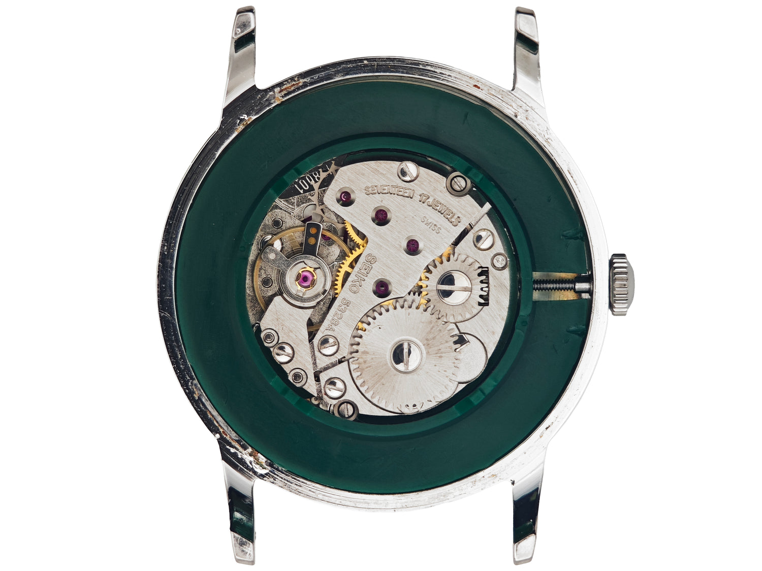 スイスセイコー スイス製ムーブメント Ref.5328-0020  / SEIKO with Swiss Movement Cal.5328A 1975&