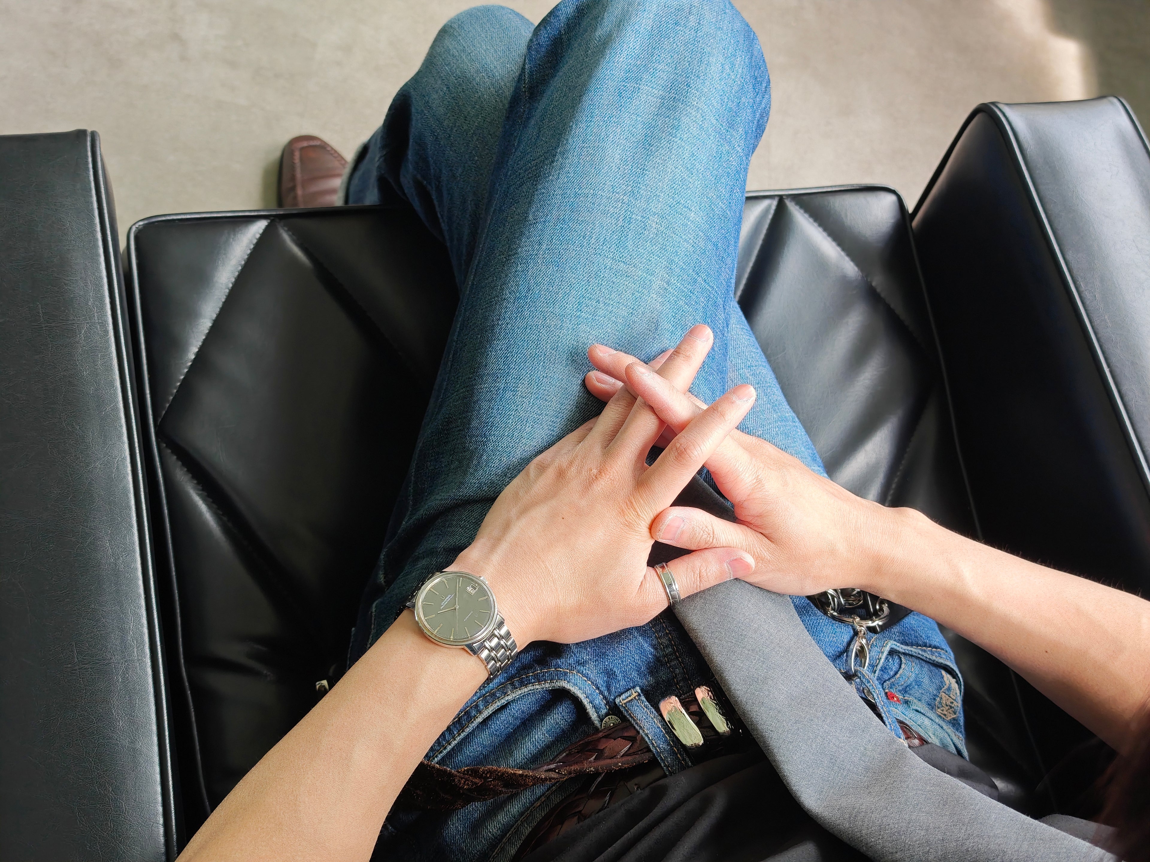 ユニバーサル・ジュネーブ ポールルーター デイト Cal.69 / Universal Genève Polerouter date grey slate dial 60&