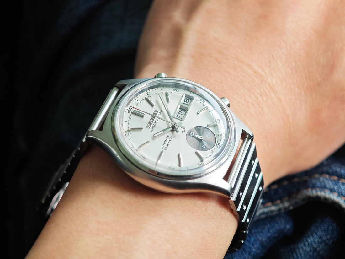 セイコー フライバッククロノ Ref.7018-8000 / SEIKO Flyback One Eyed Panda 1971&