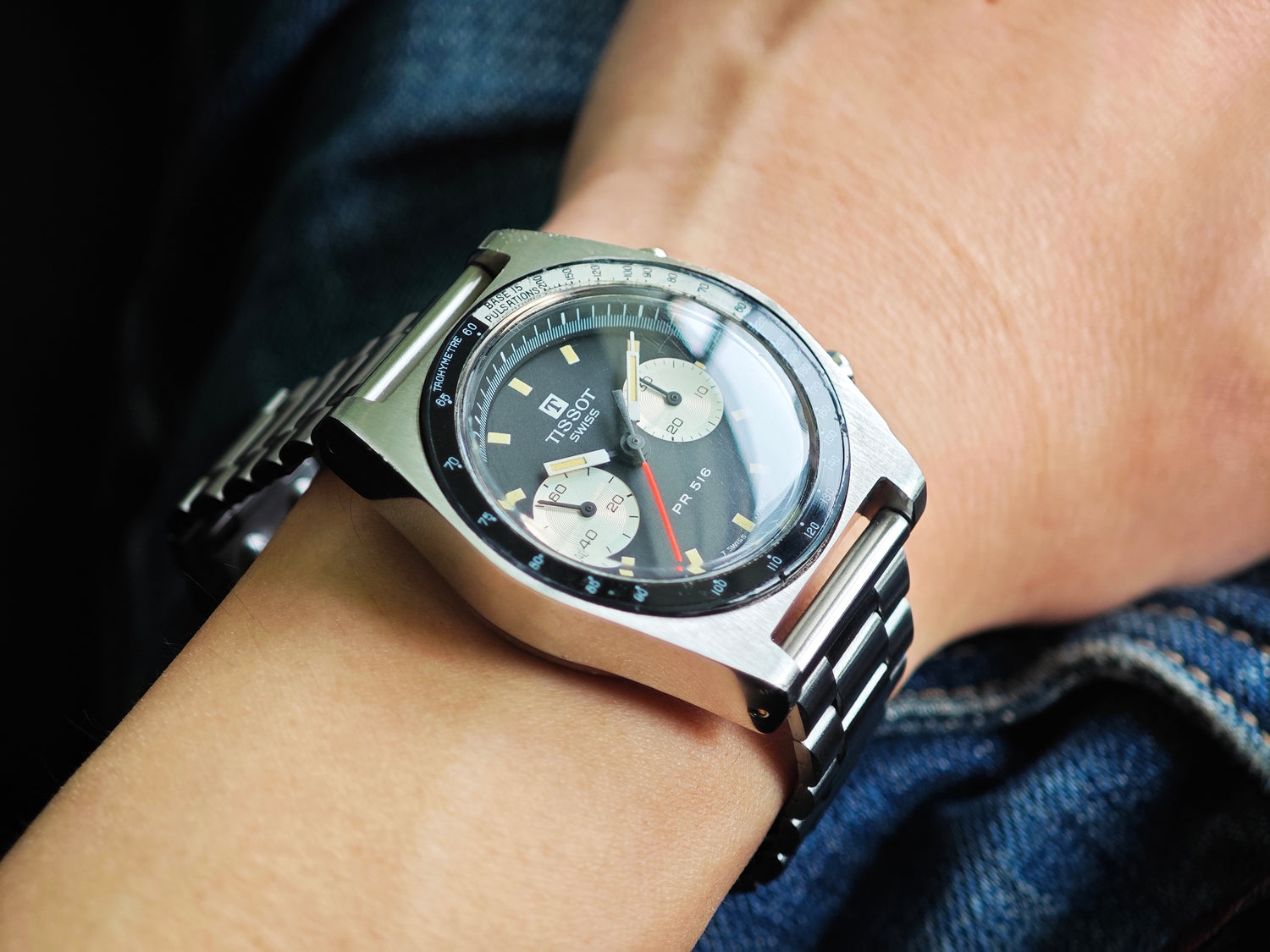 ティソ PR516 Ref.40528-2X Cal.Lemania 872 / TISSOT PR516 Chronograph 70&