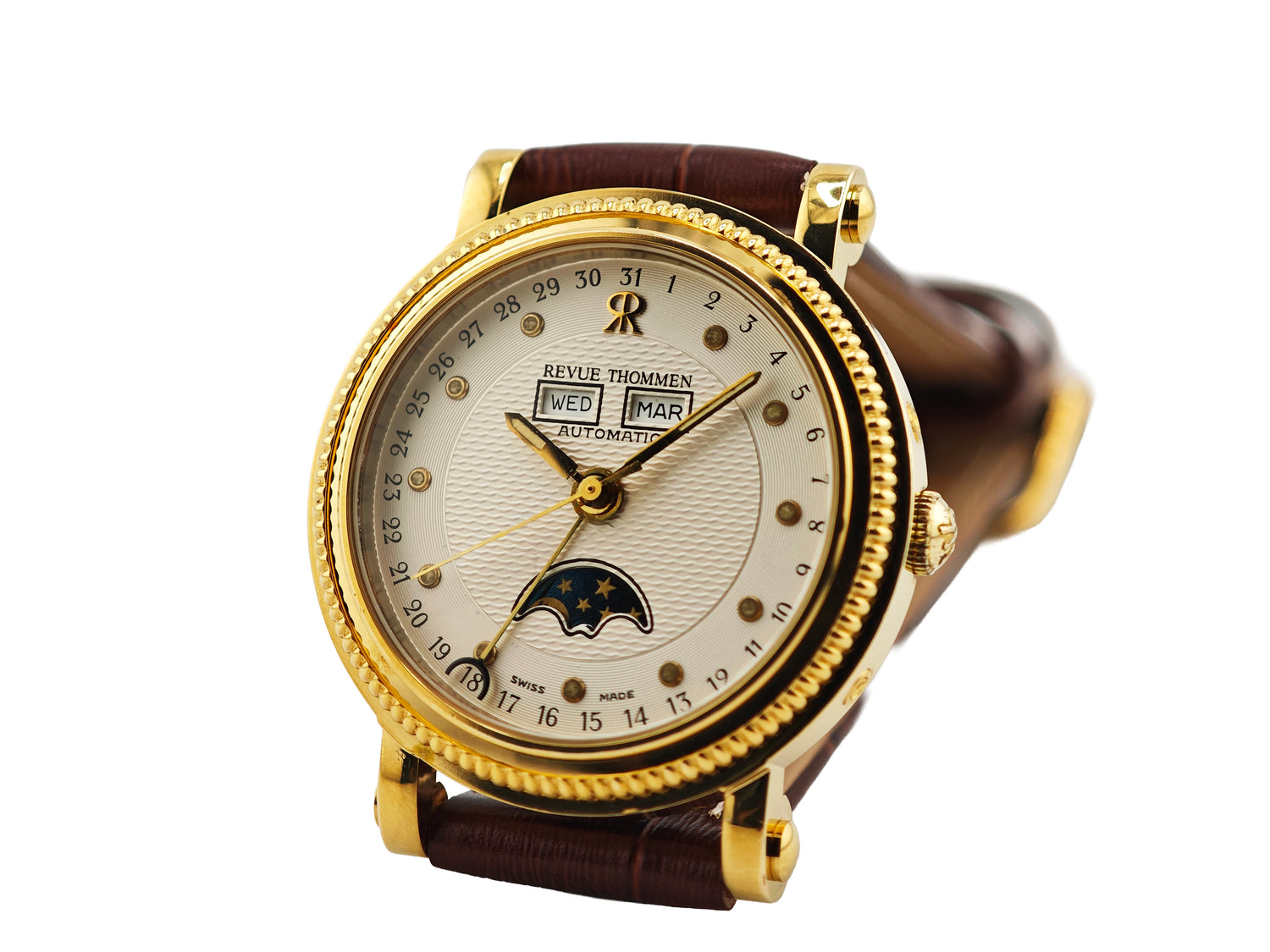 レビュートーメン トリプルカレンダー ムーンフェイズ / Revue Thommen Triple Date Moonphase 90&