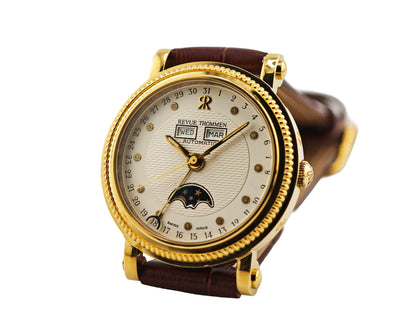 レビュートーメン トリプルカレンダー ムーンフェイズ / Revue Thommen Triple Date Moonphase 90&