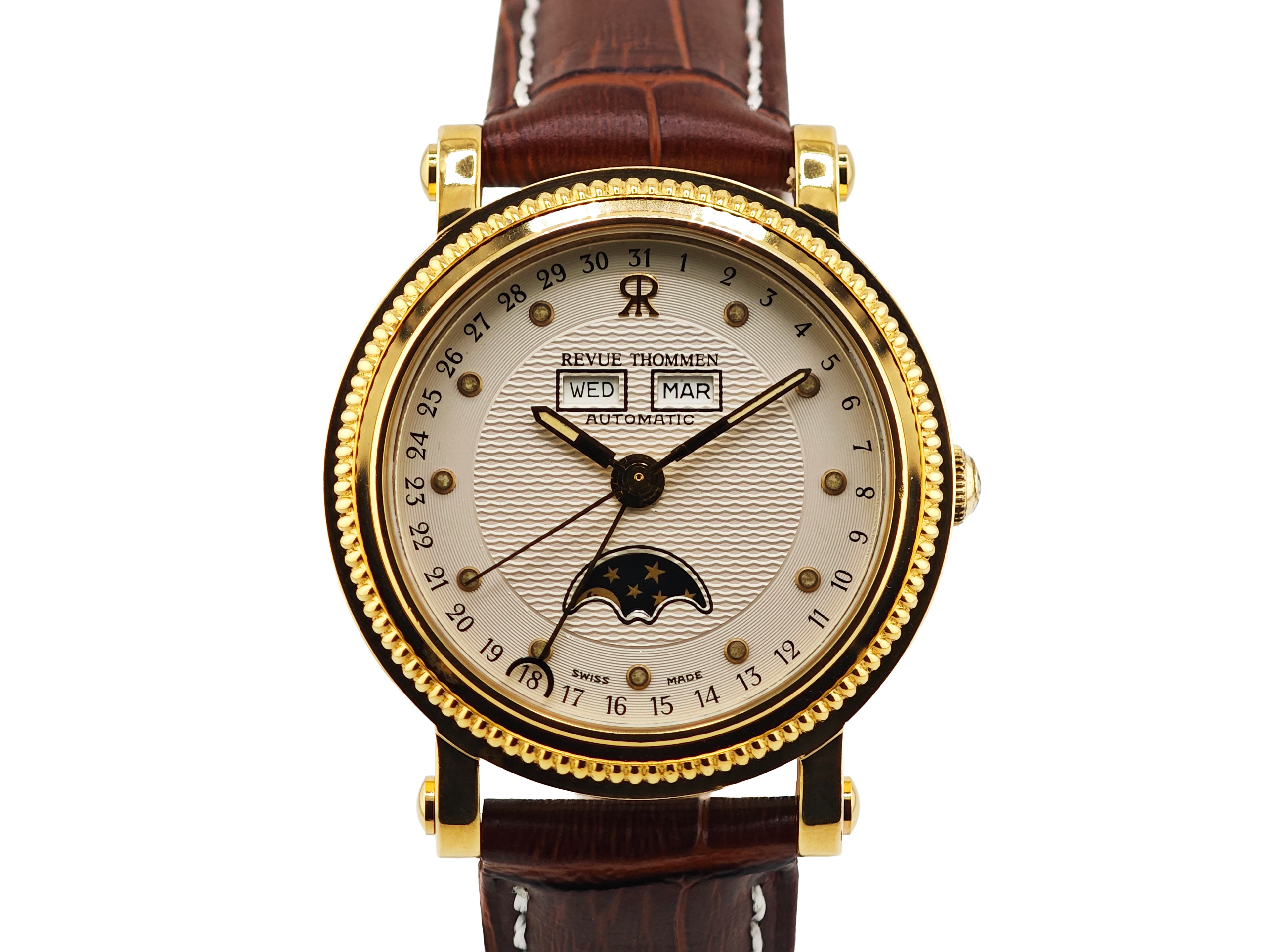 レビュートーメン トリプルカレンダー ムーンフェイズ / Revue Thommen Triple Date Moonphase 90&