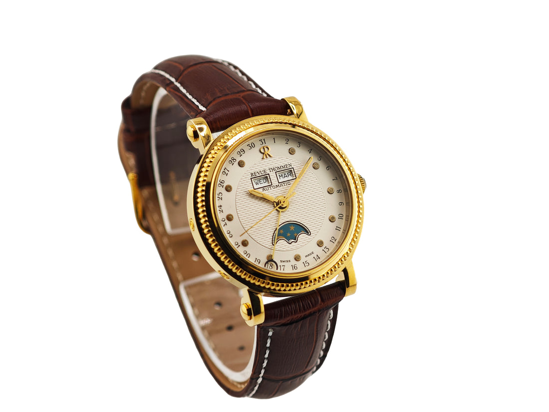 レビュートーメン トリプルカレンダー ムーンフェイズ / Revue Thommen Triple Date Moonphase 90&