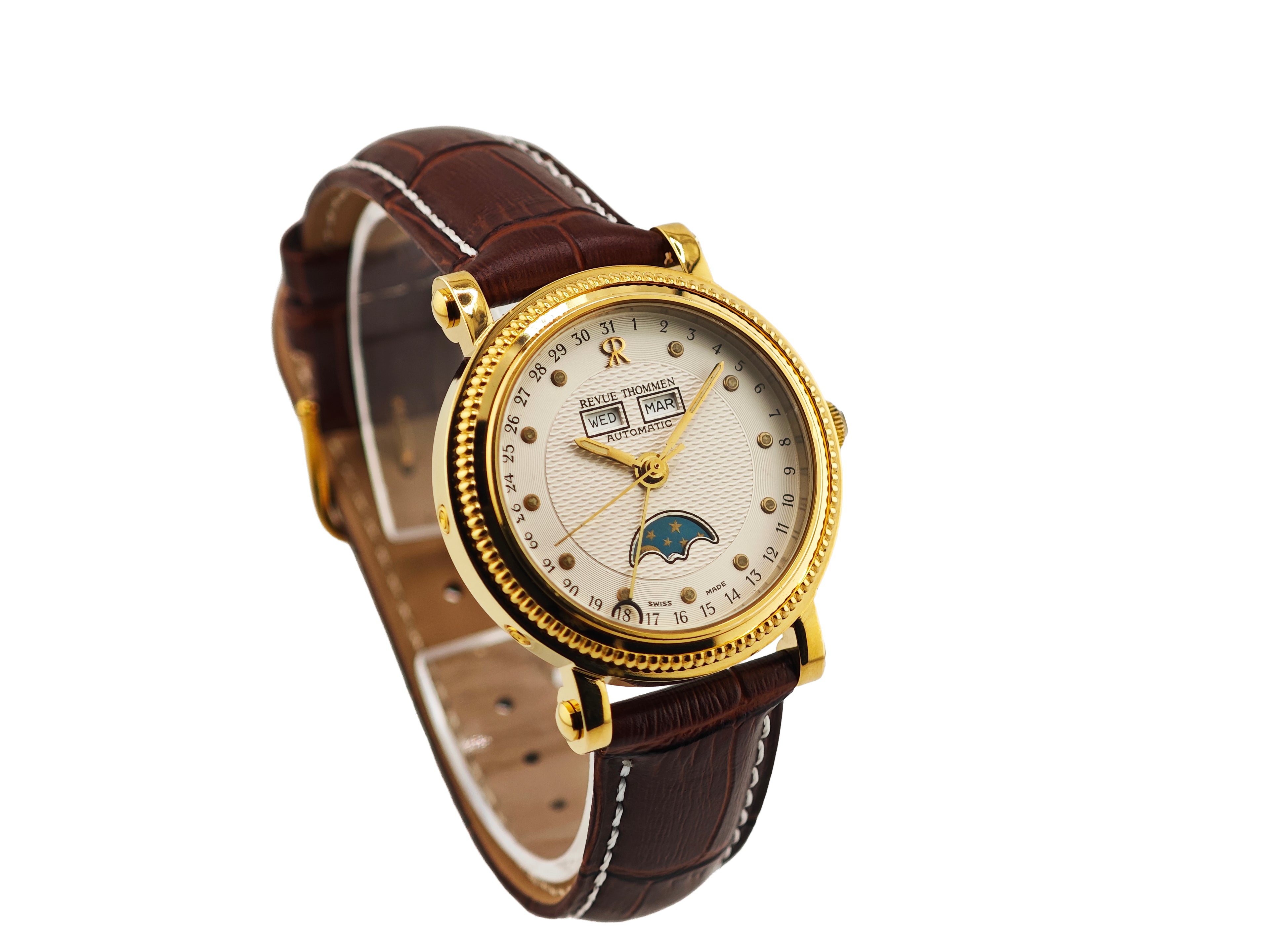レビュートーメン トリプルカレンダー ムーンフェイズ / Revue Thommen Triple Date Moonphase 90&