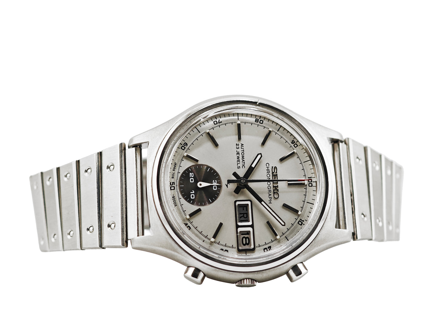 セイコー フライバッククロノ Ref.7018-8000 / SEIKO Flyback One Eyed Panda 1971&
