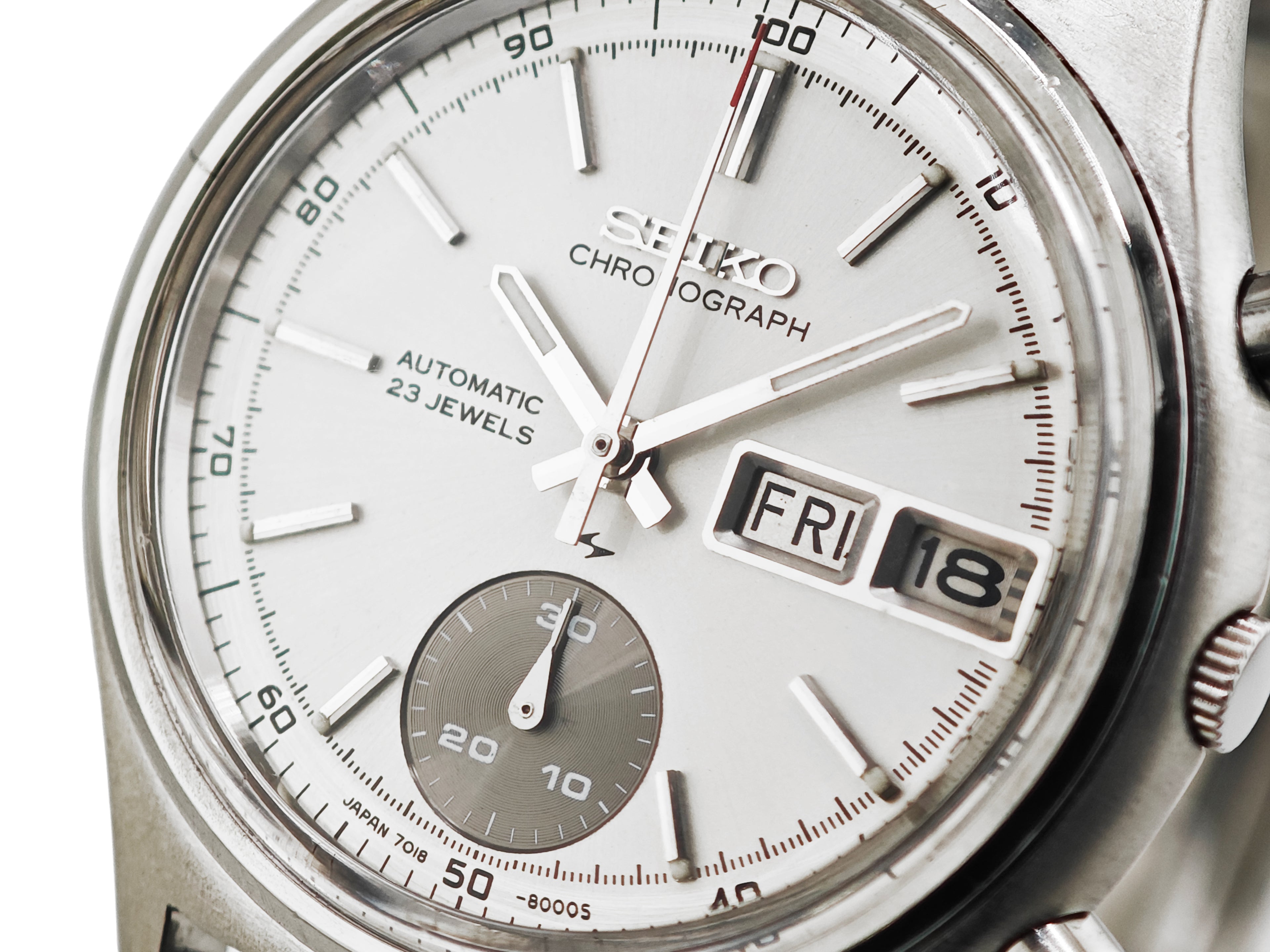 セイコー フライバッククロノ Ref.7018-8000 / SEIKO Flyback One Eyed Panda 1971&