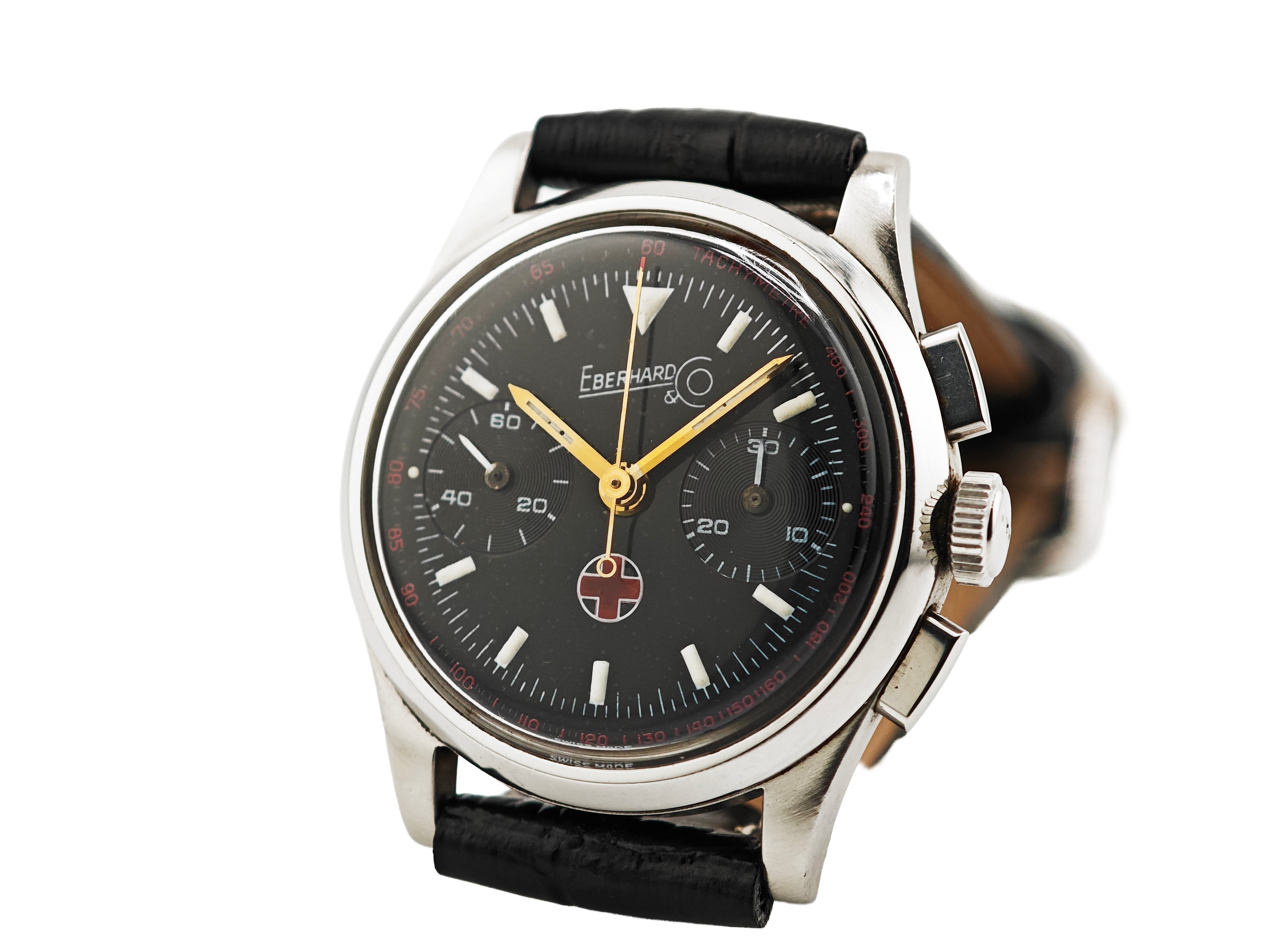 【商談中 on HOLD】エベラール コントグラフ Ref.31015 / Eberhard &amp; Co. Contograf 60&