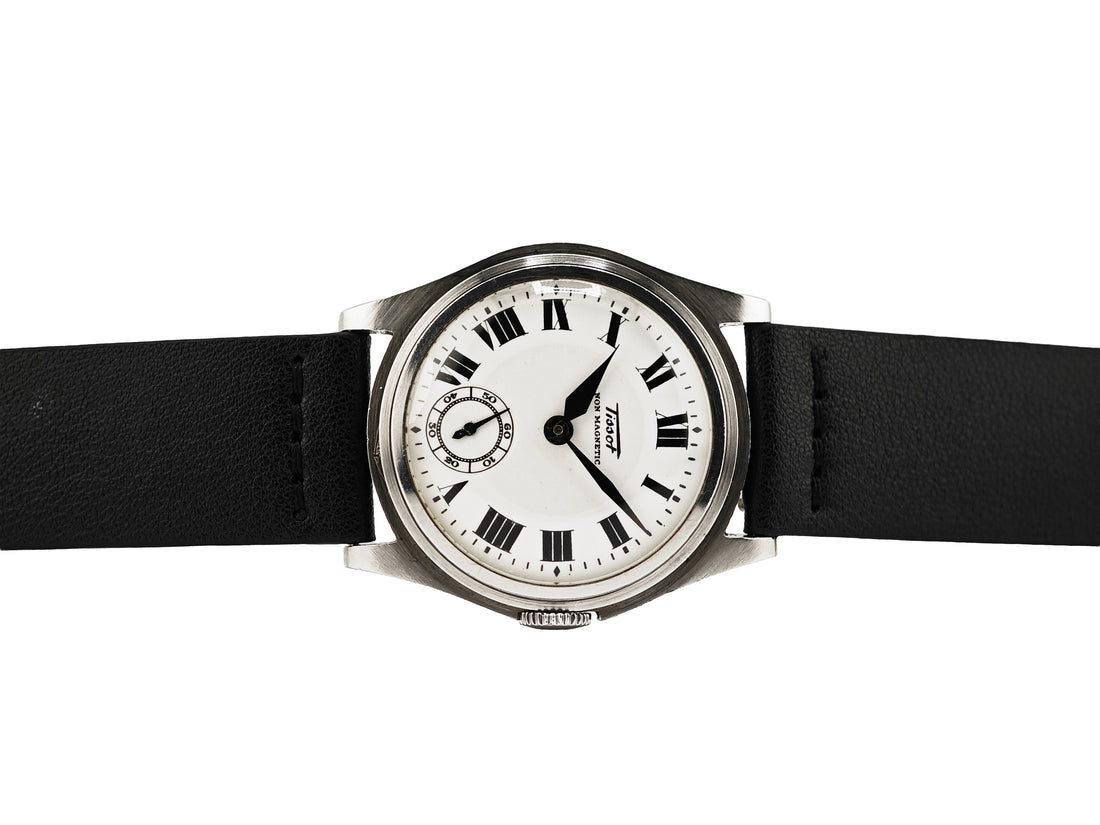 ティソ ポーセリンダイヤル  Cal.27 / Tissot Non-Magnetic Small Second 30&