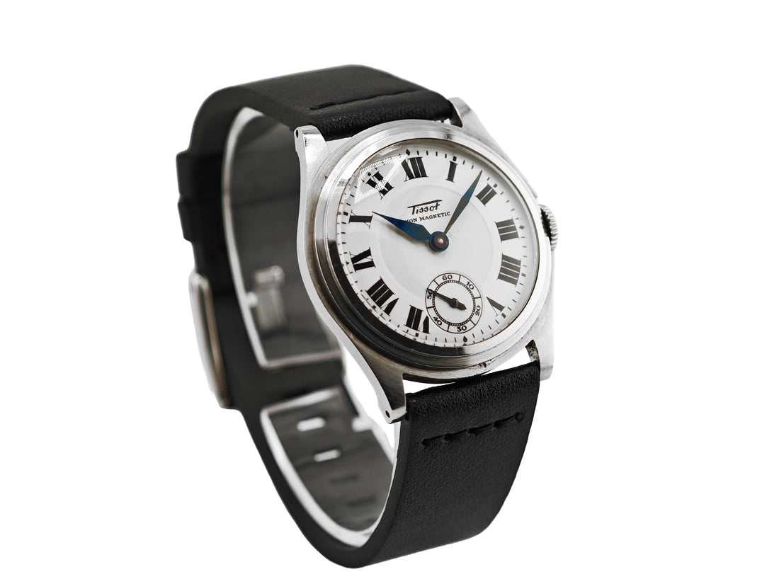 ティソ ポーセリンダイヤル  Cal.27 / Tissot Non-Magnetic Small Second 30&