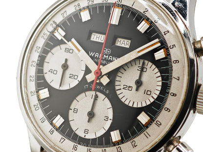 ワックマン Ref.71.1309.70 Cal.Valjoux 730 / Wakmann Triple Date Chronograph 70&