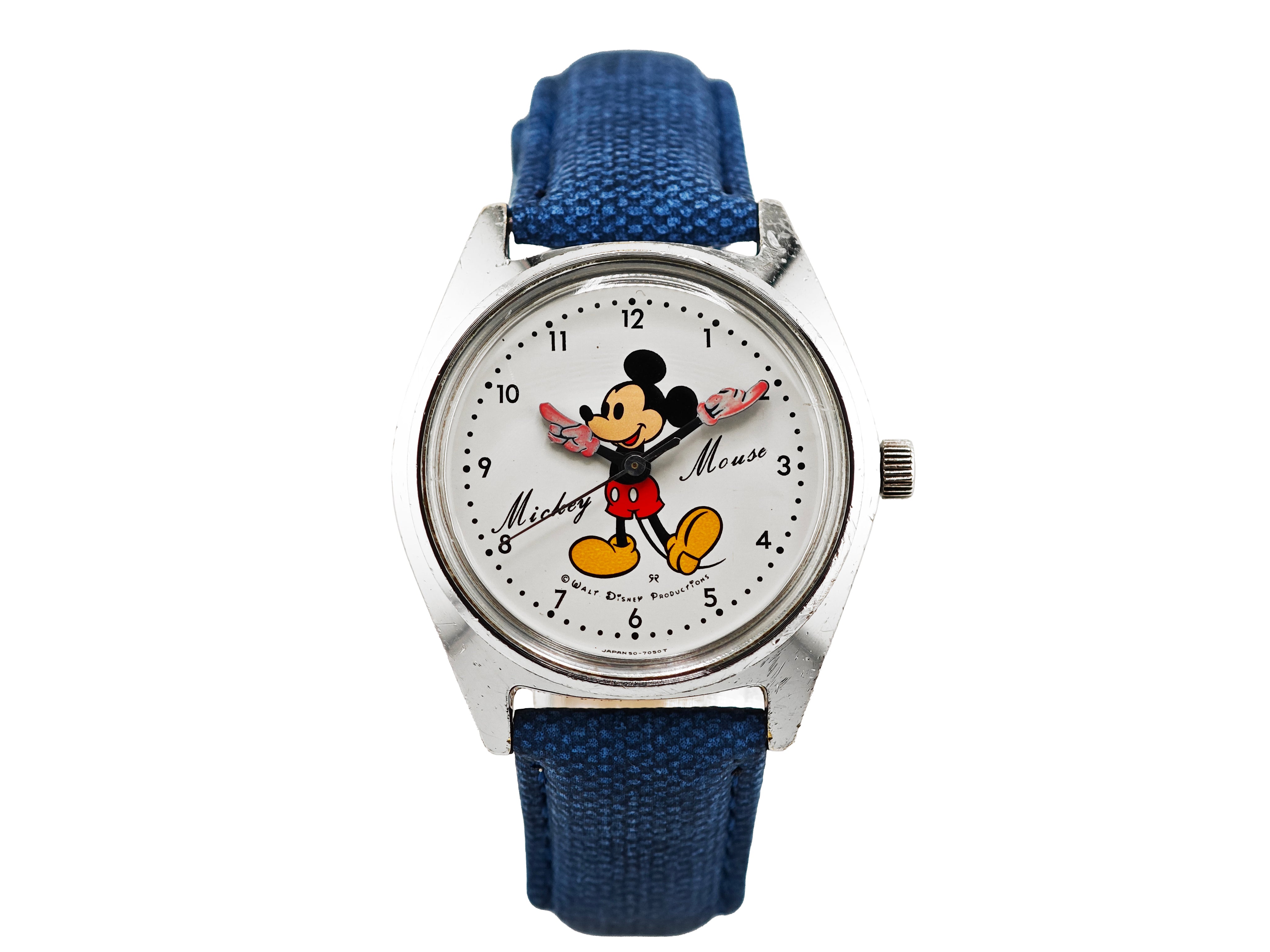 セイコー ミッキーマウス 手巻き / SEIKO Mickey Mouse Watch 70's