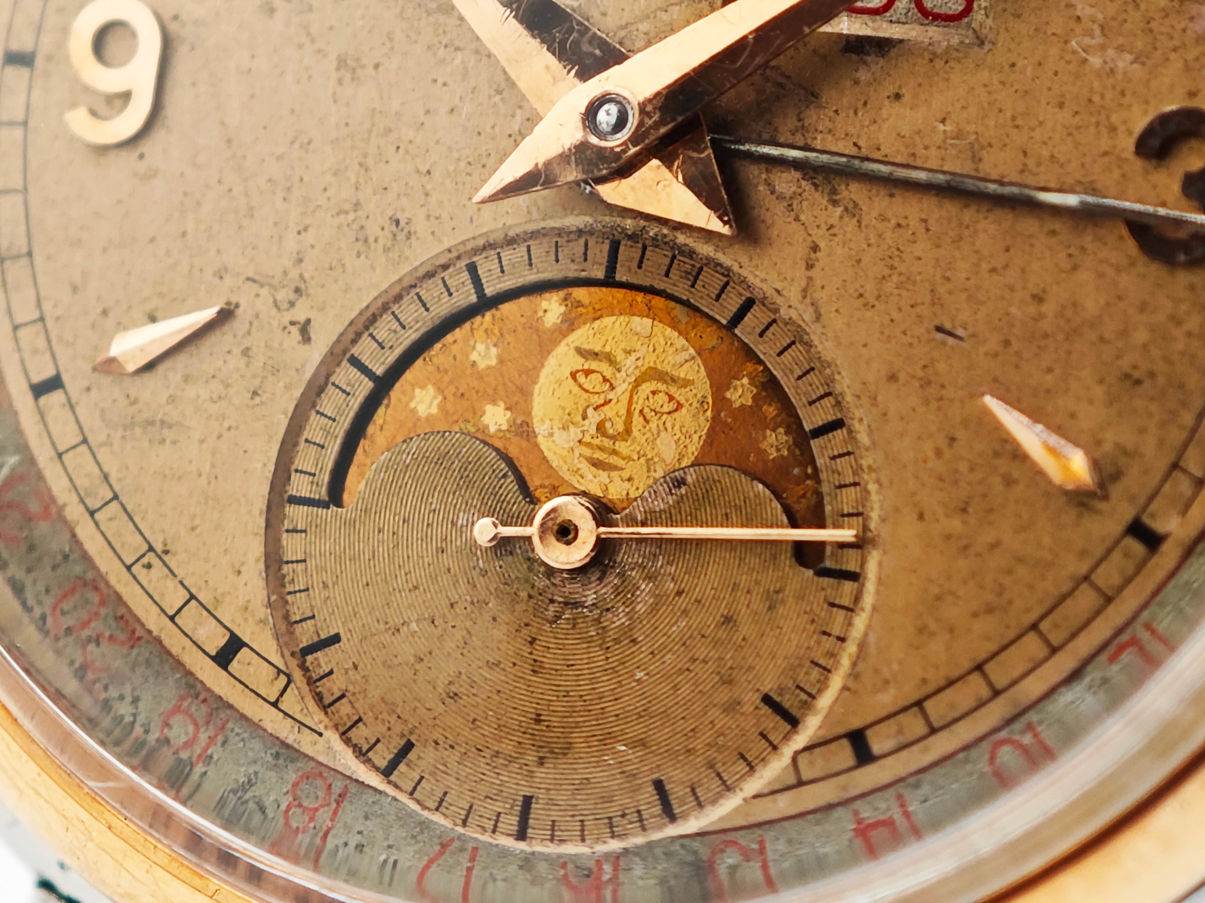 ルクルト トリプルカレンダー ムーンフェイズ Cal.494/1A / LeCoultre Triple Date Moonphase 40&