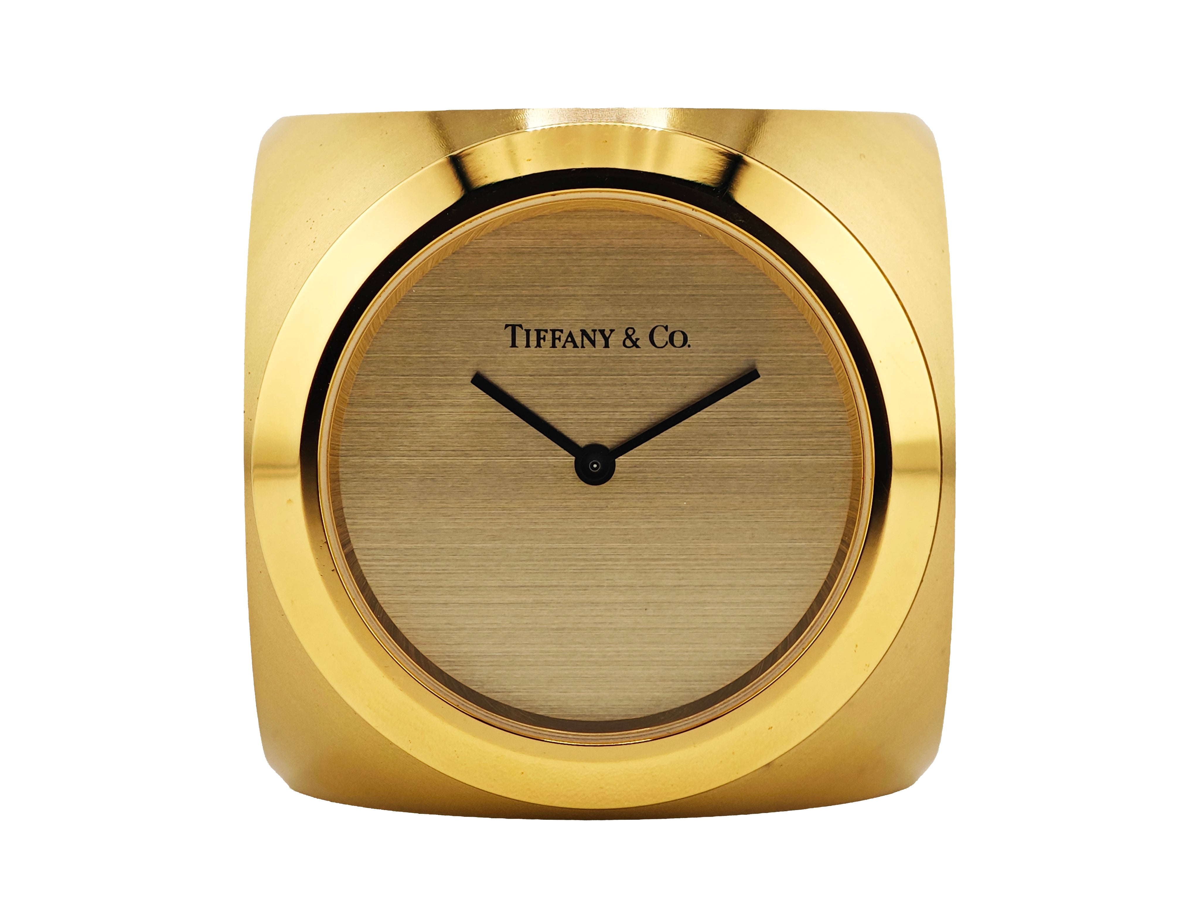 Tiffany & Co. ゴールド置時計 ティファニー ダイスクロック / TIFFANY & Co. Dice Clock 70's
