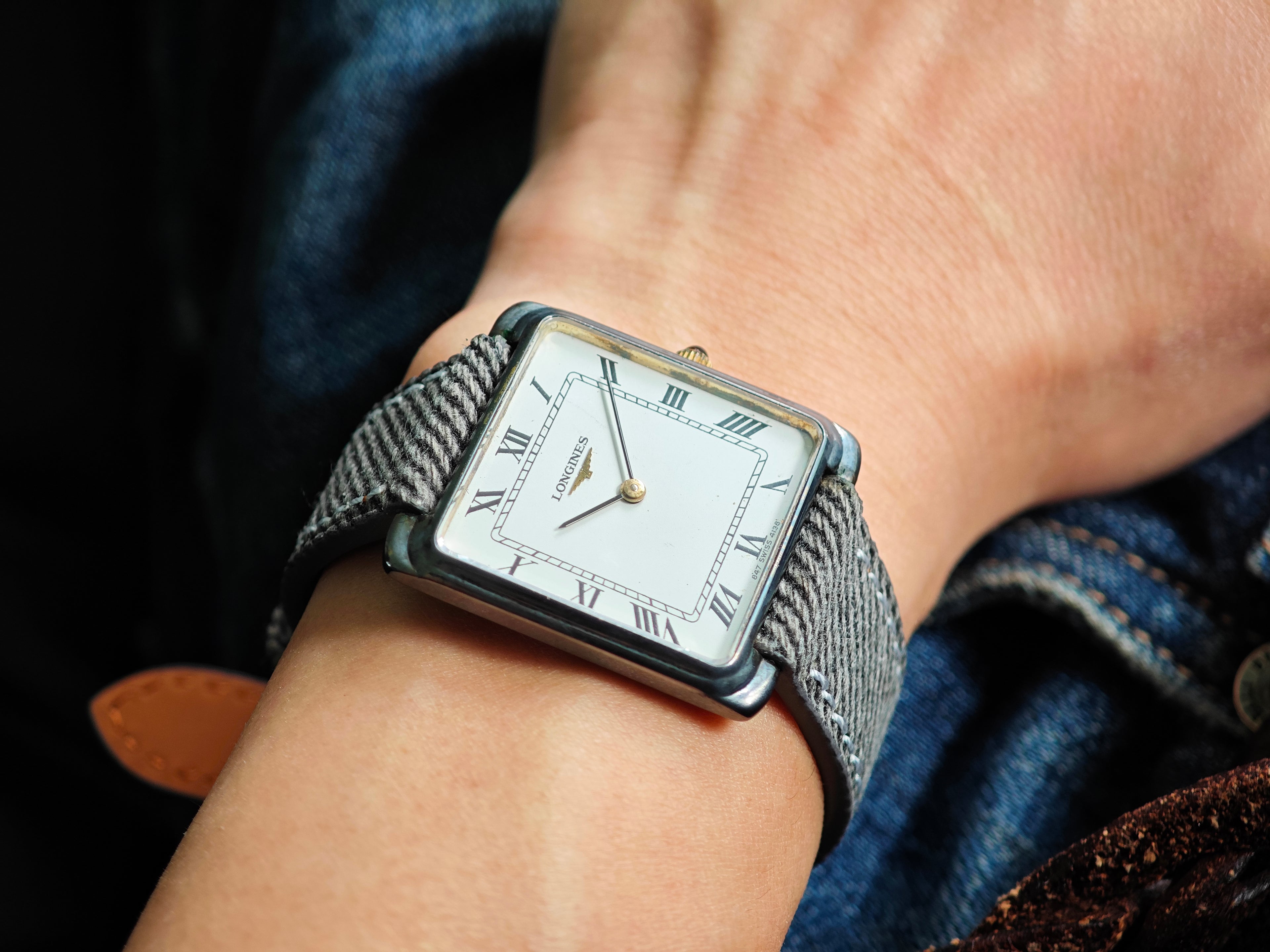 ロンジン ヴェルメイユ SV925無垢 Ref.4138 / LONGINES Vermeil 70&