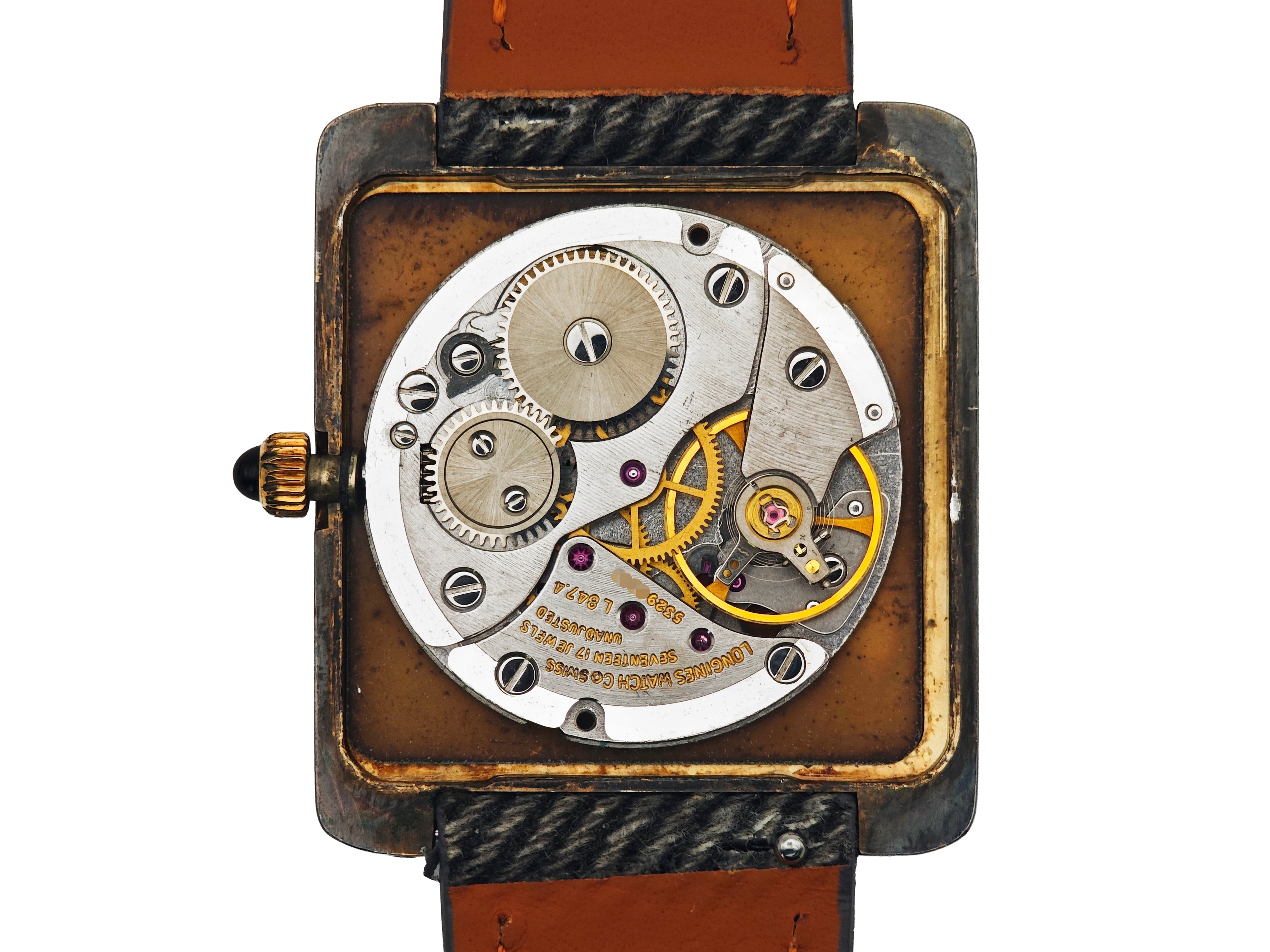ロンジン ヴェルメイユ SV925無垢 Ref.4138 / LONGINES Vermeil 70&