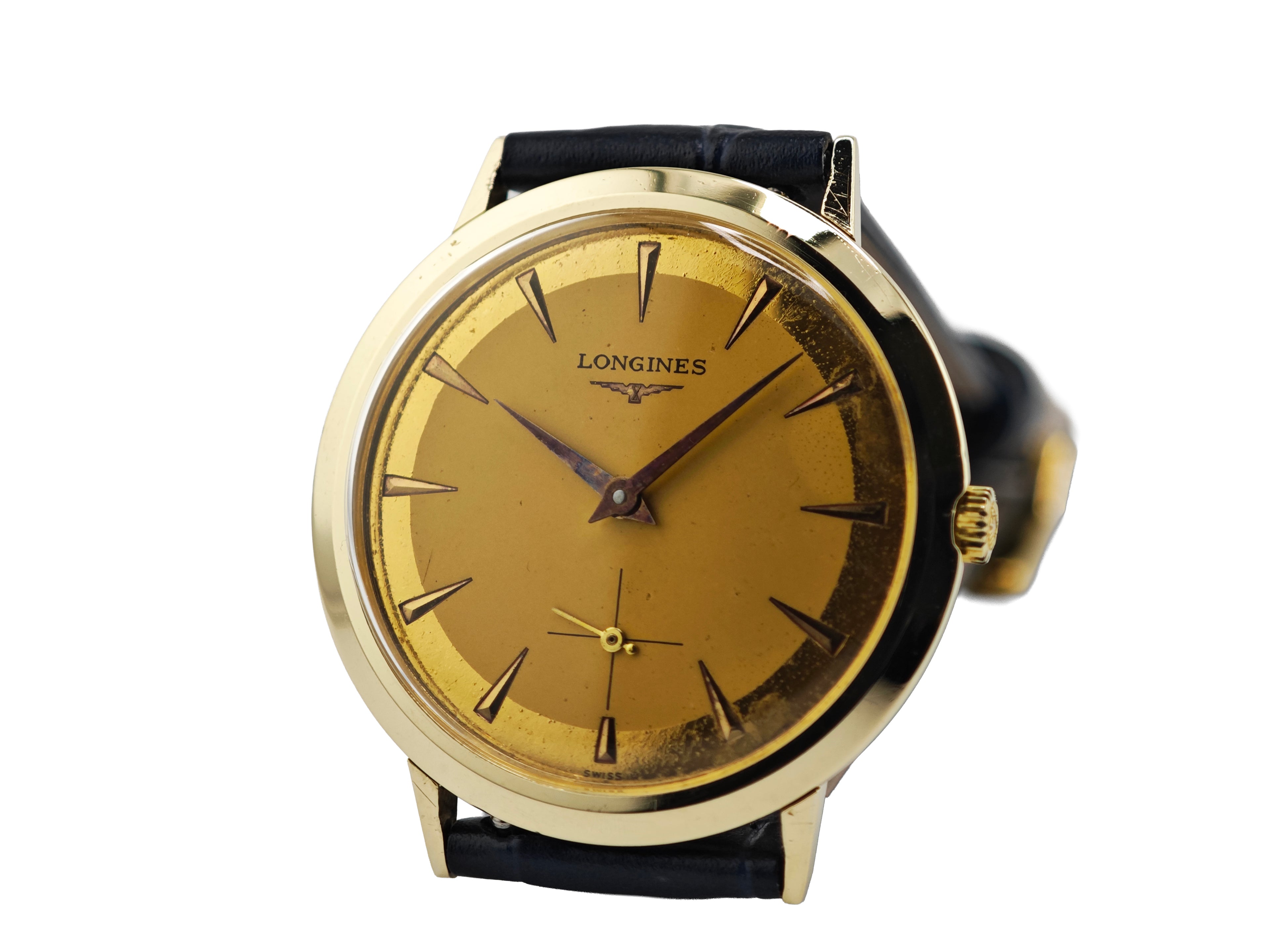ロンジン ツートンダイヤル Ref.1048 / LONGINES Small Seconds 50&