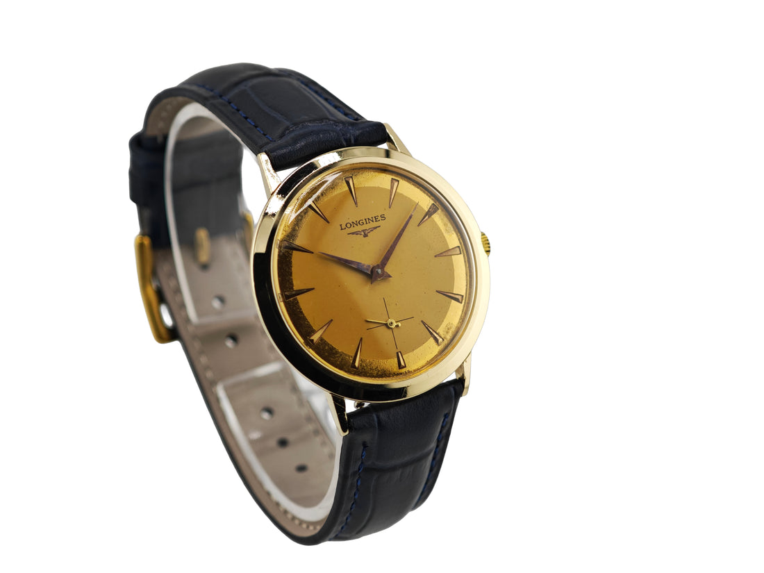 ロンジン ツートンダイヤル Ref.1048 / LONGINES Small Seconds 50&