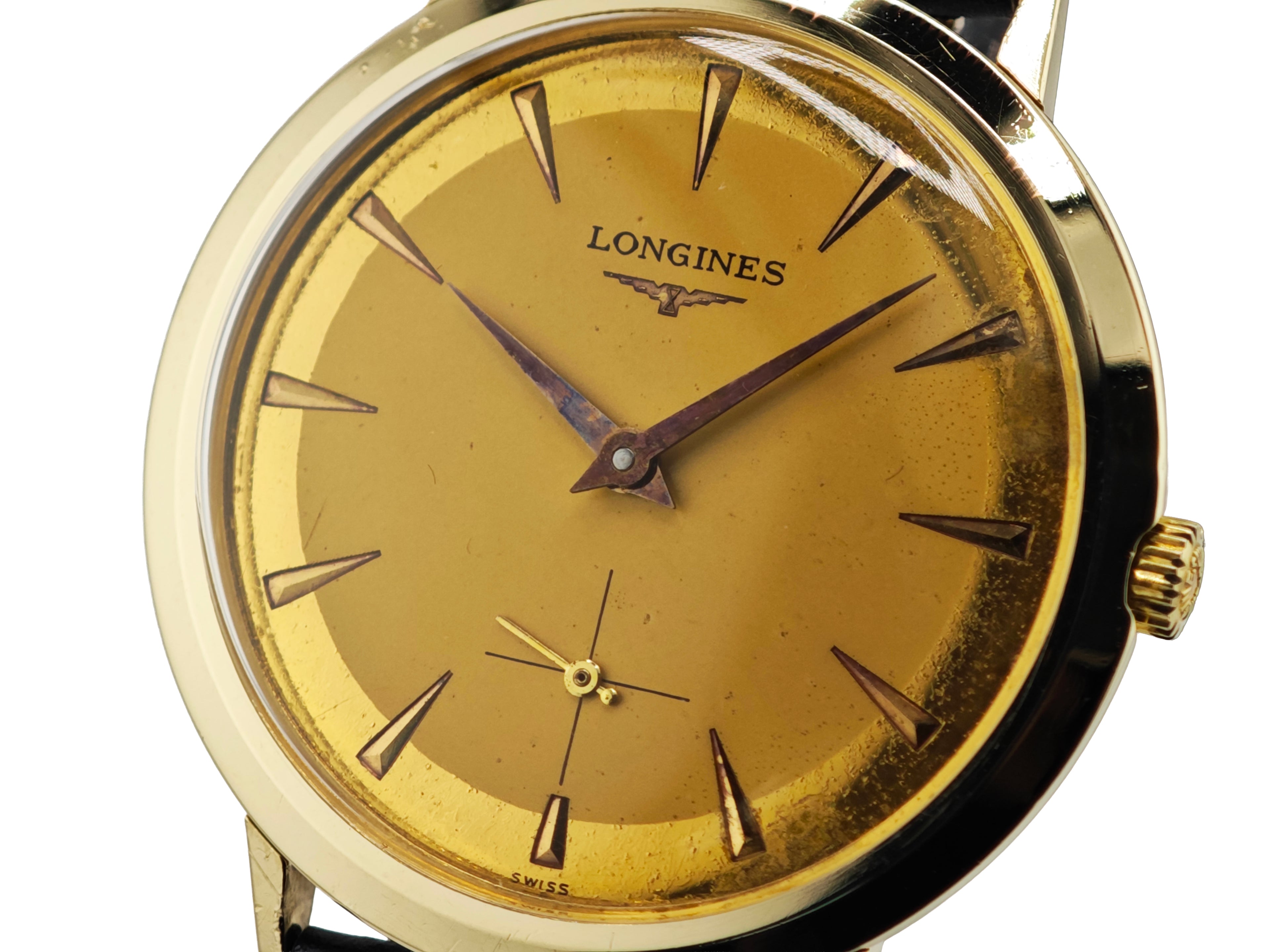 ロンジン ツートンダイヤル Ref.1048 / LONGINES Small Seconds 50&