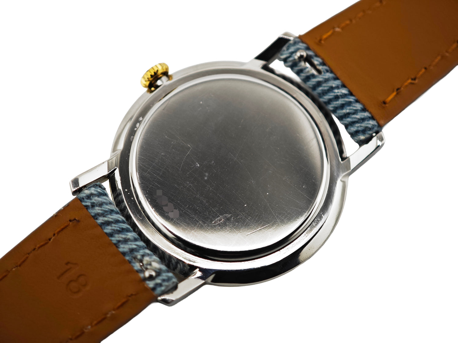 エルメス ミルグレイン Cal. Peseux 7001  / HERMÈS Millgrain Bezel 70&