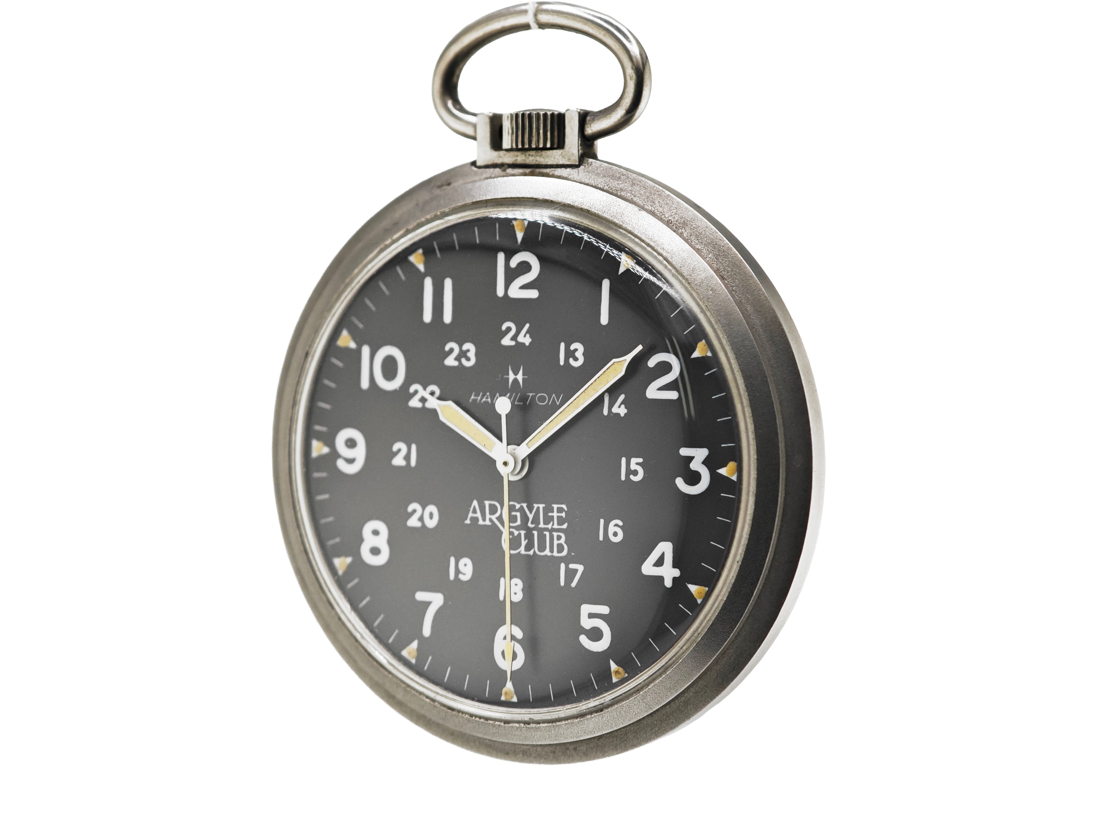 ハミルトン × アーガイルクラブ 懐中時計 / HAMILTON × ARGYLE CLUB Military Pocket Watch 80&