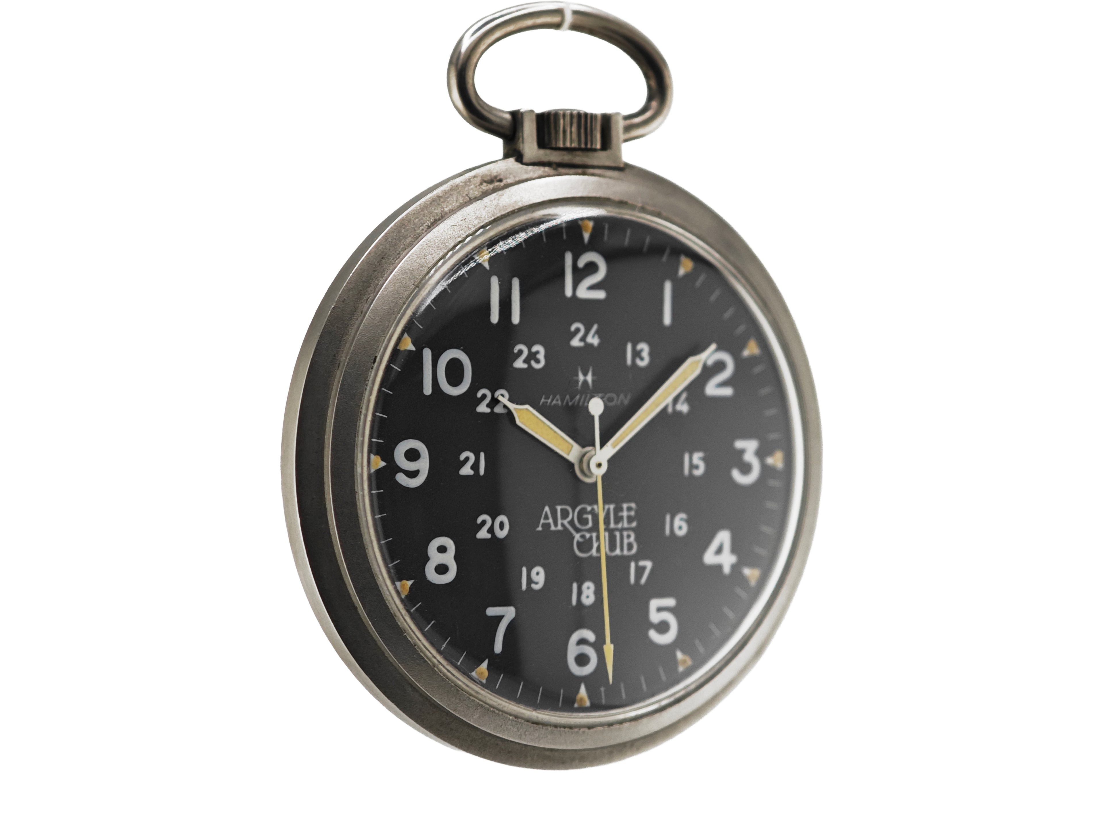 ハミルトン × アーガイルクラブ 懐中時計 / HAMILTON × ARGYLE CLUB Military Pocket Watch 80&