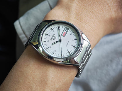 セイコー5 Ref.7S26-3040/ SEIKO five white