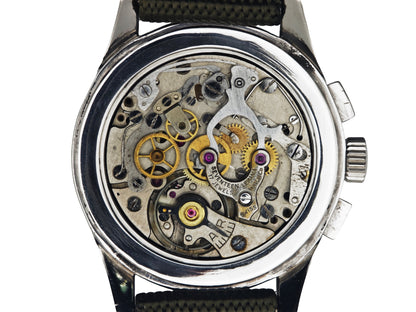 レマニア マルチタキメーター クロノグラフ / LEMANIA Multi-Tachymeter Chronograph (Snail Dial) 40&