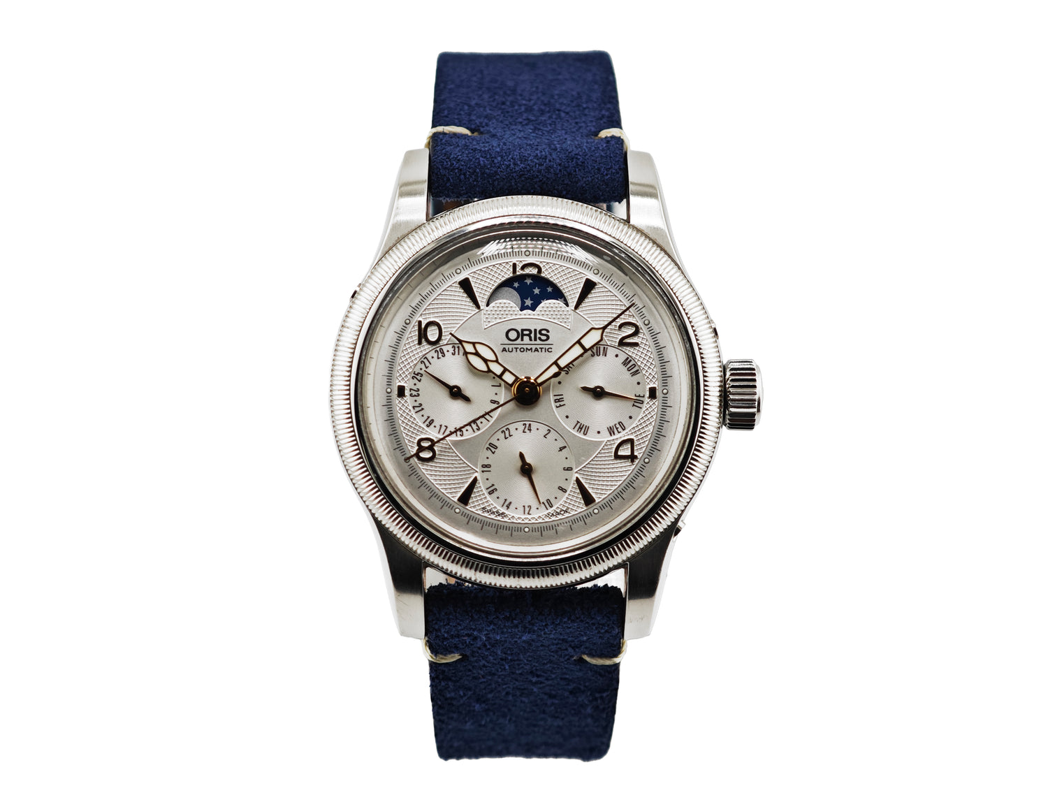 オリス ビッグクラウン コンプリケーション Ref.01 581 7566  / ORIS 7566 Complication Moonphase