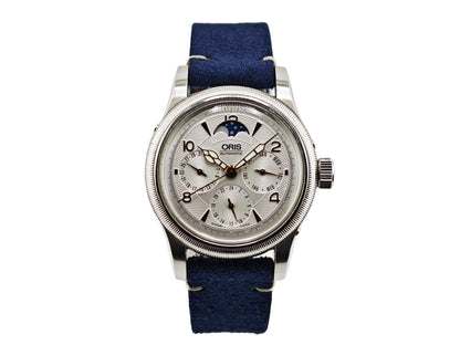 オリス ビッグクラウン コンプリケーション Ref.01 581 7566  / ORIS 7566 Complication Moonphase
