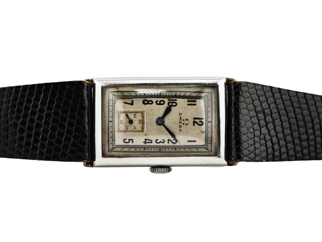 オメガ Cal.T17 メンズサイズ / OMEGA Rectangular Art Deco 30&