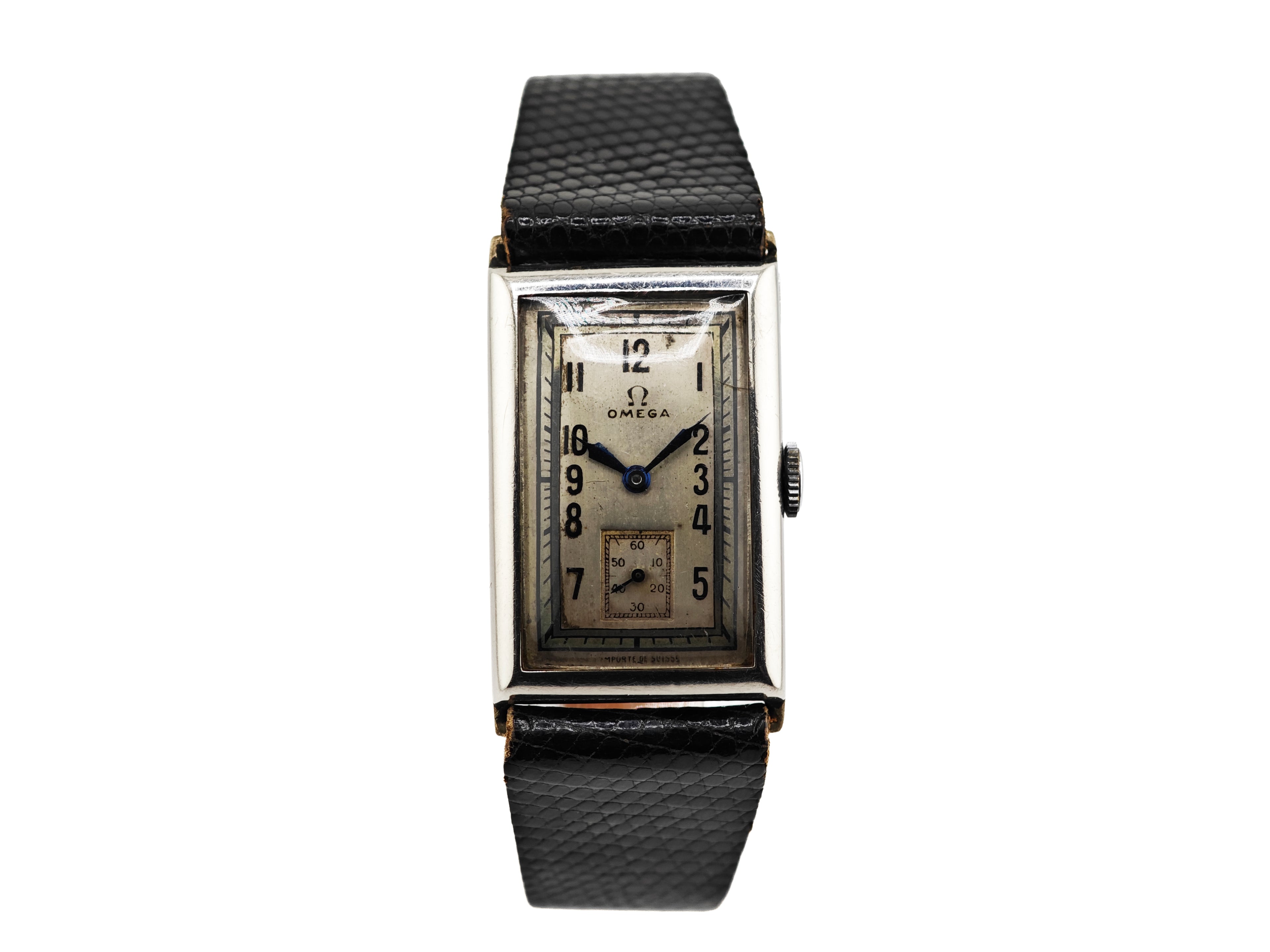 オメガ Cal.T17 メンズサイズ / OMEGA Rectangular Art Deco 30&