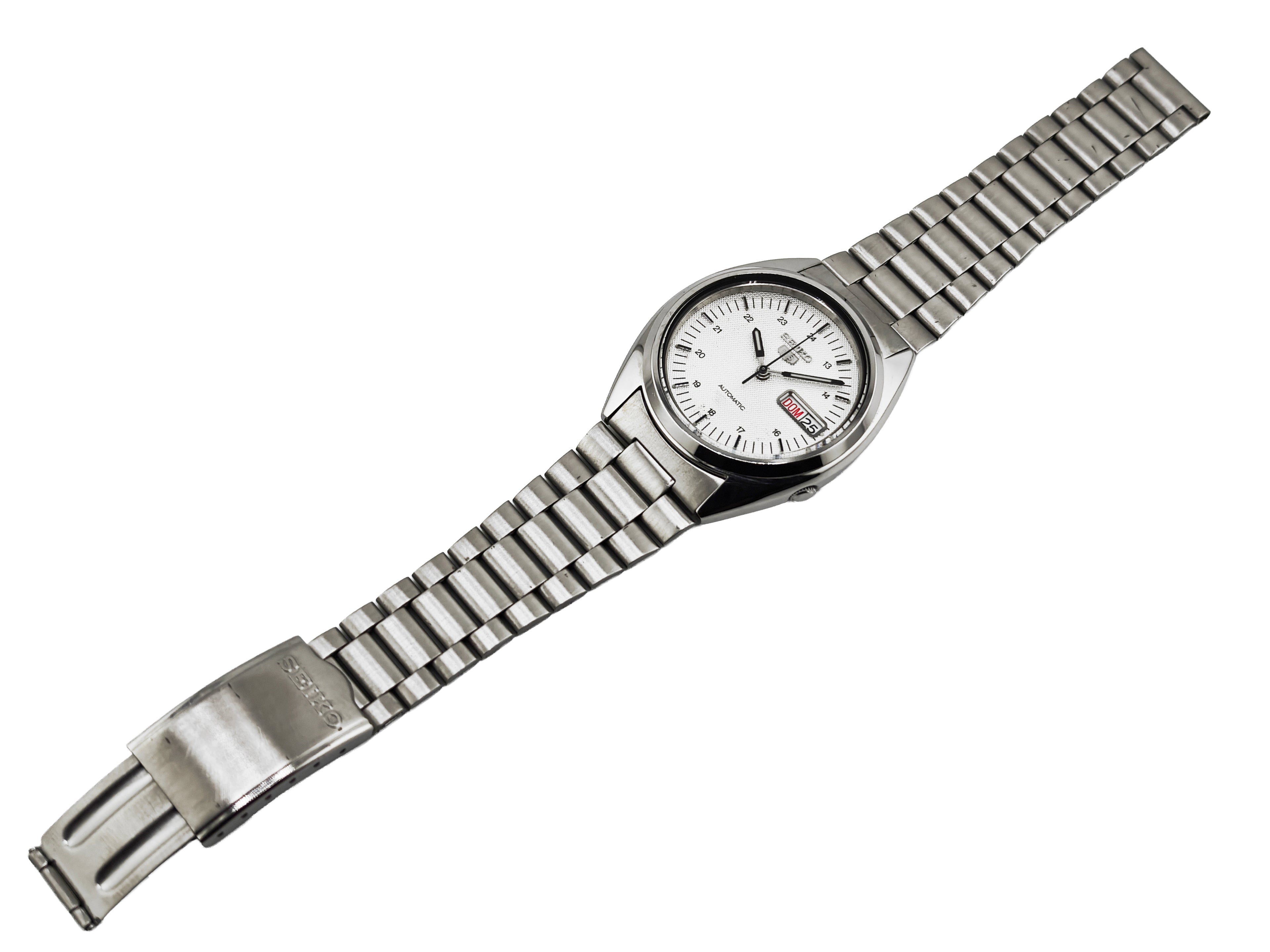 セイコー5 Ref.7S26-3040/ SEIKO five white