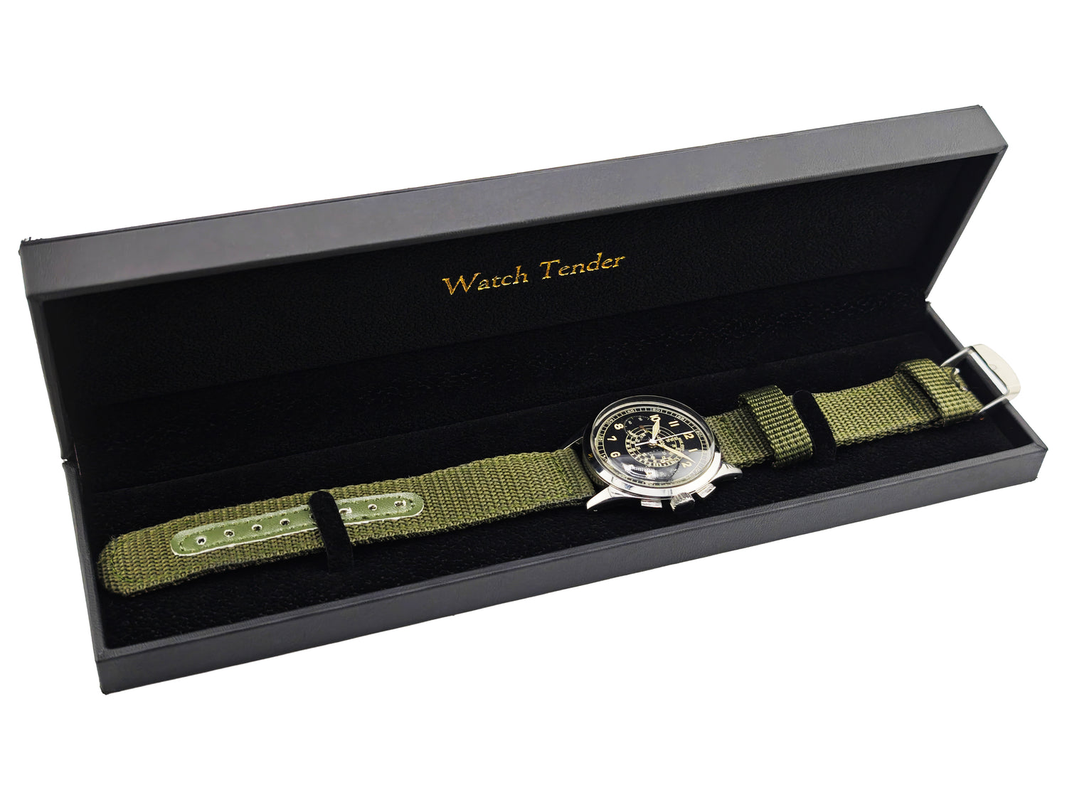レマニア マルチタキメーター クロノグラフ / LEMANIA Multi-Tachymeter Chronograph (Snail Dial) 40&