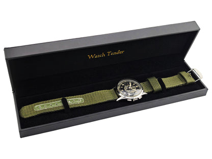 レマニア マルチタキメーター クロノグラフ / LEMANIA Multi-Tachymeter Chronograph (Snail Dial) 40&