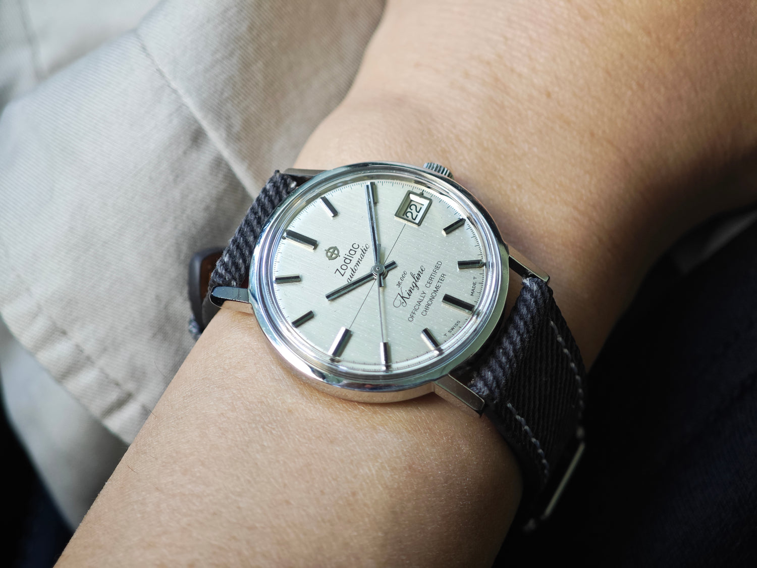 ゾディアック キングライン 36000 クロノメーター/ Zodiac Kingline 36000 Officially Certified Chronometer 60&
