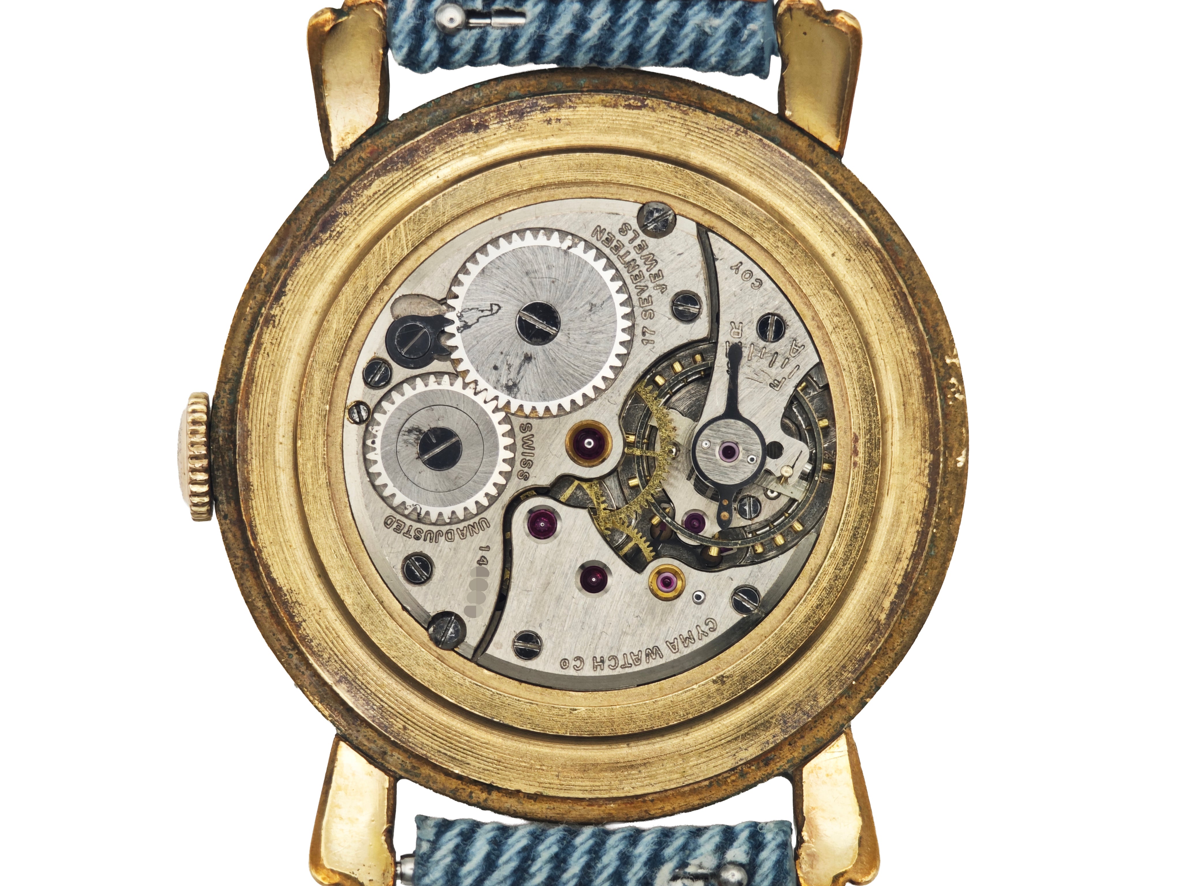 昭和初期 スイス製 シーマ CYMA スモールセコンド￼手巻き腕時計 シーマ スモールセコンド / CYMA Small Second 50's – WatchTender