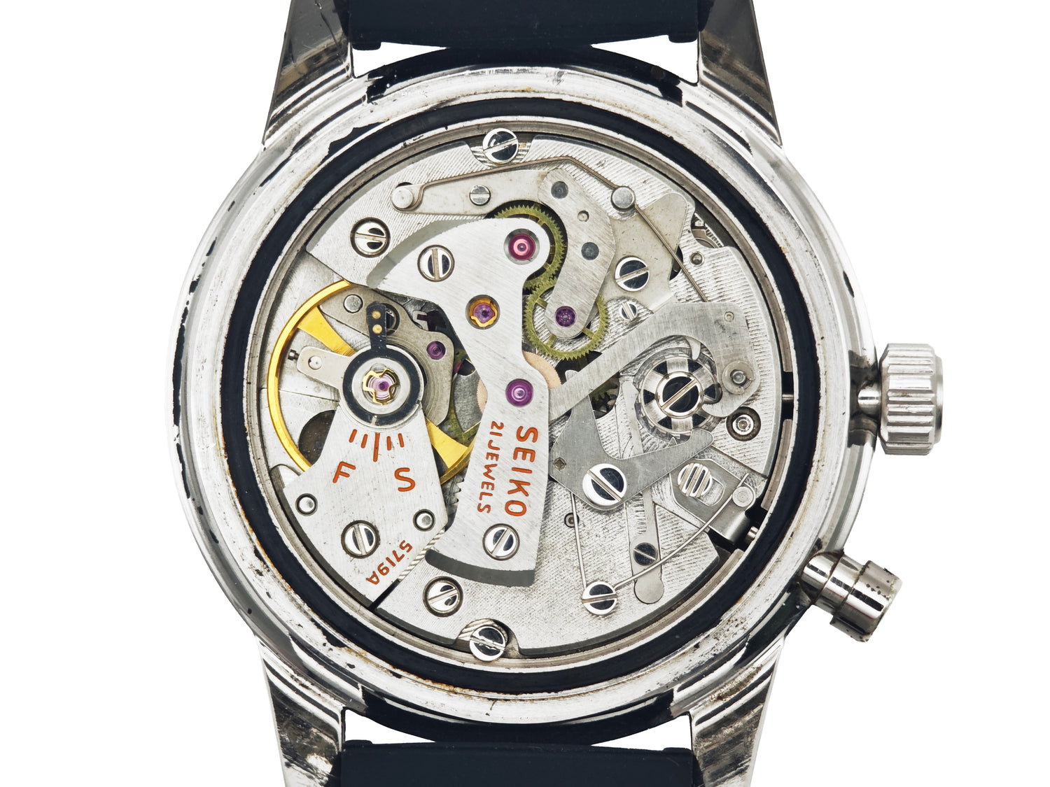 セイコー ワンプッシュ クロノグラフ / SEIKO Monopusher Chronograph 60&