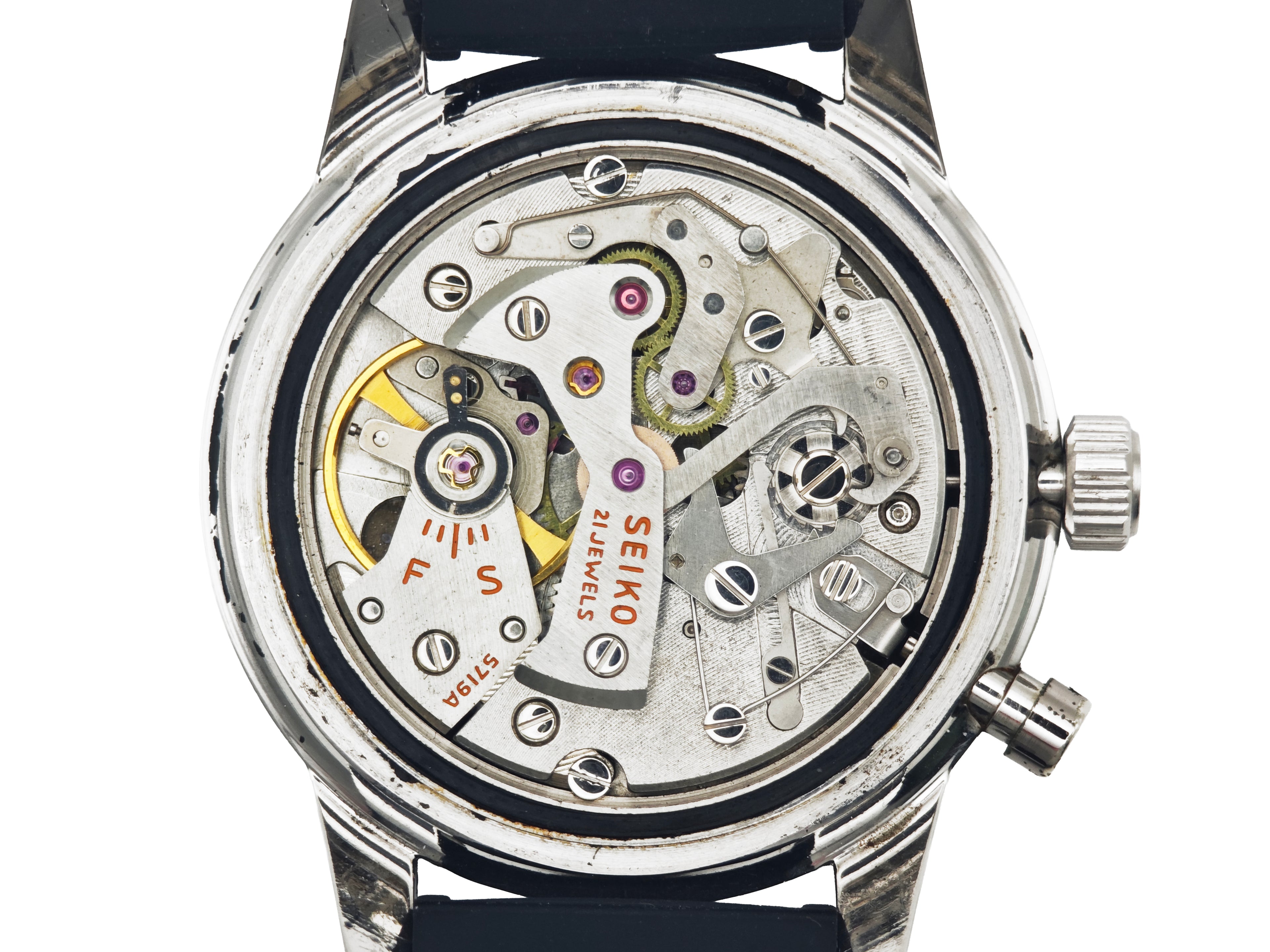 セイコー ワンプッシュ クロノグラフ / SEIKO Monopusher Chronograph 60&