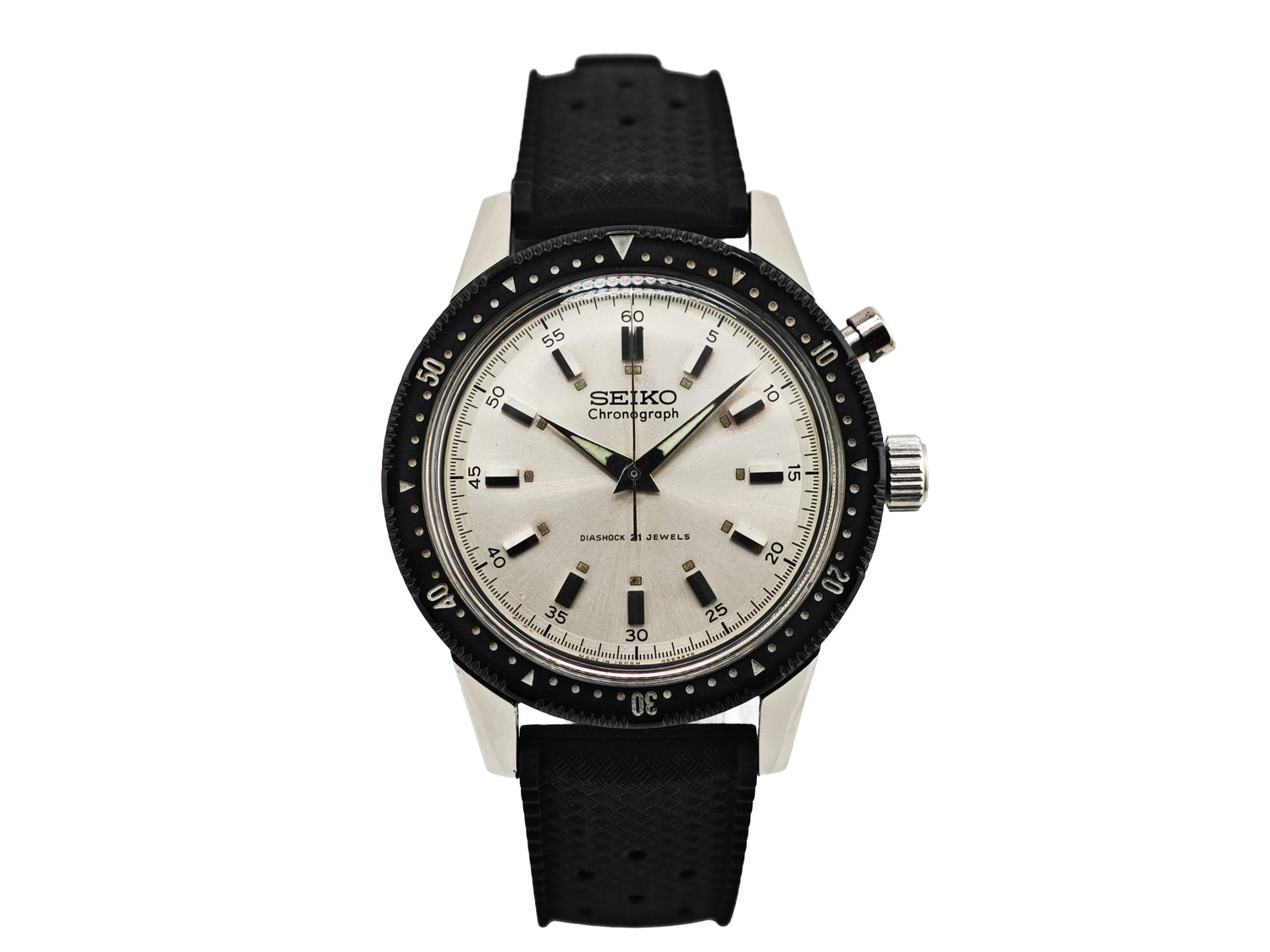 セイコー ワンプッシュ クロノグラフ / SEIKO Monopusher Chronograph 60&