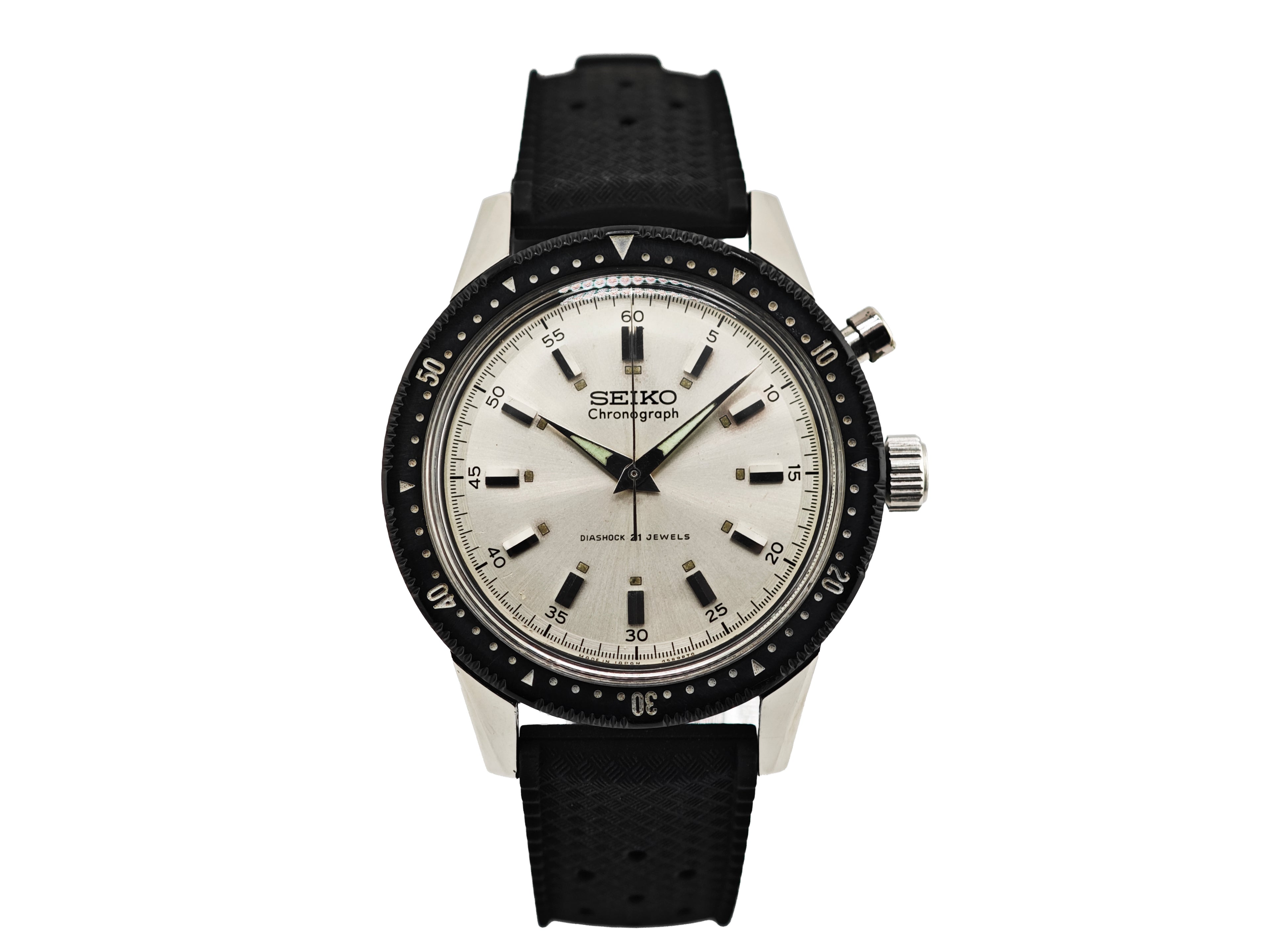セイコー ワンプッシュ クロノグラフ / SEIKO Monopusher Chronograph 60&