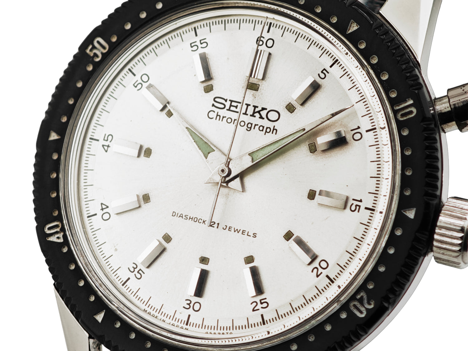 セイコー ワンプッシュ クロノグラフ / SEIKO Monopusher Chronograph 60&