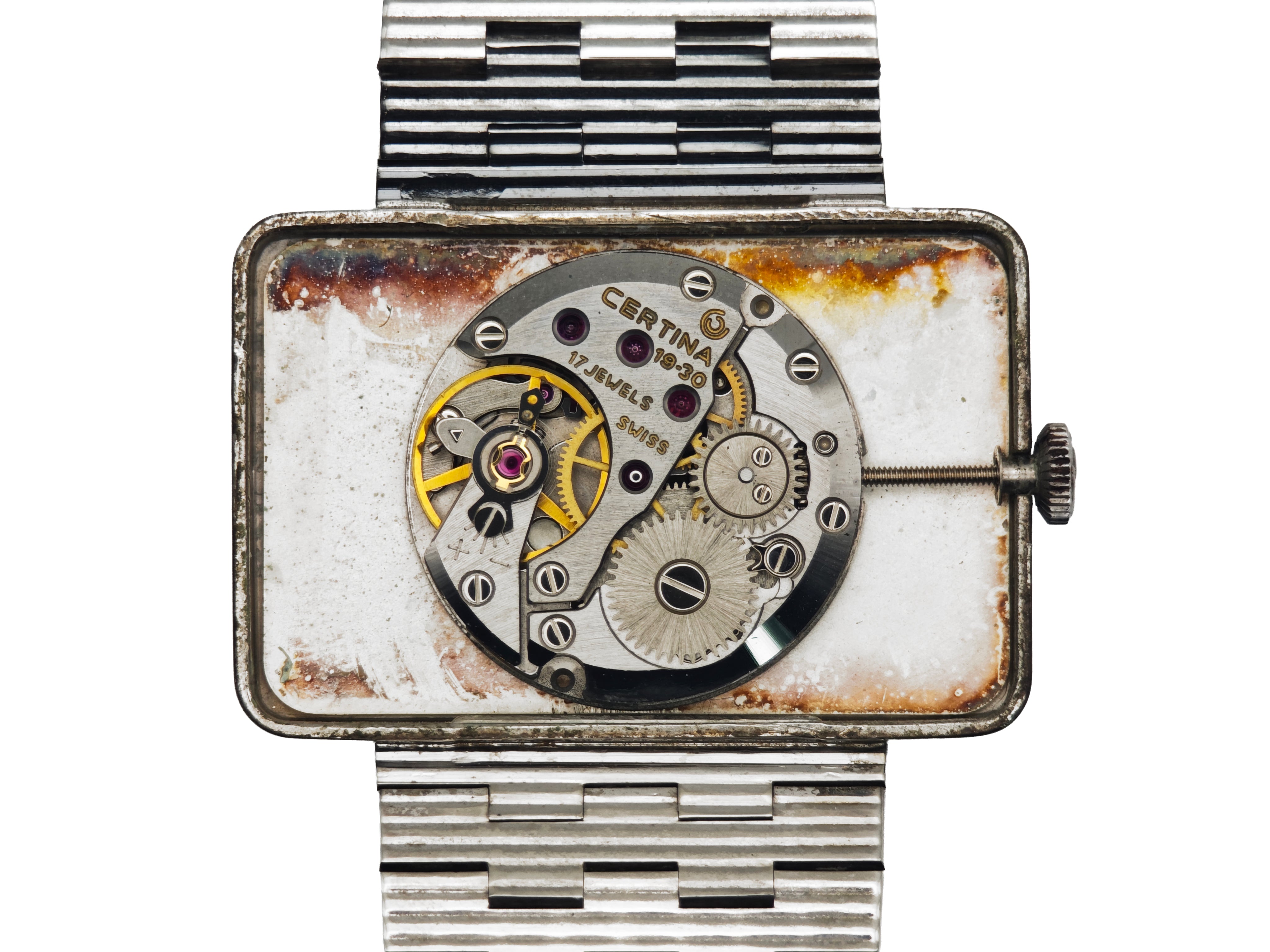 CERTINA Silver Line レディース 手巻き腕時計 銀無垢 サーチナ シルバーライン / CERTINA Silver Line 70's – WatchTender